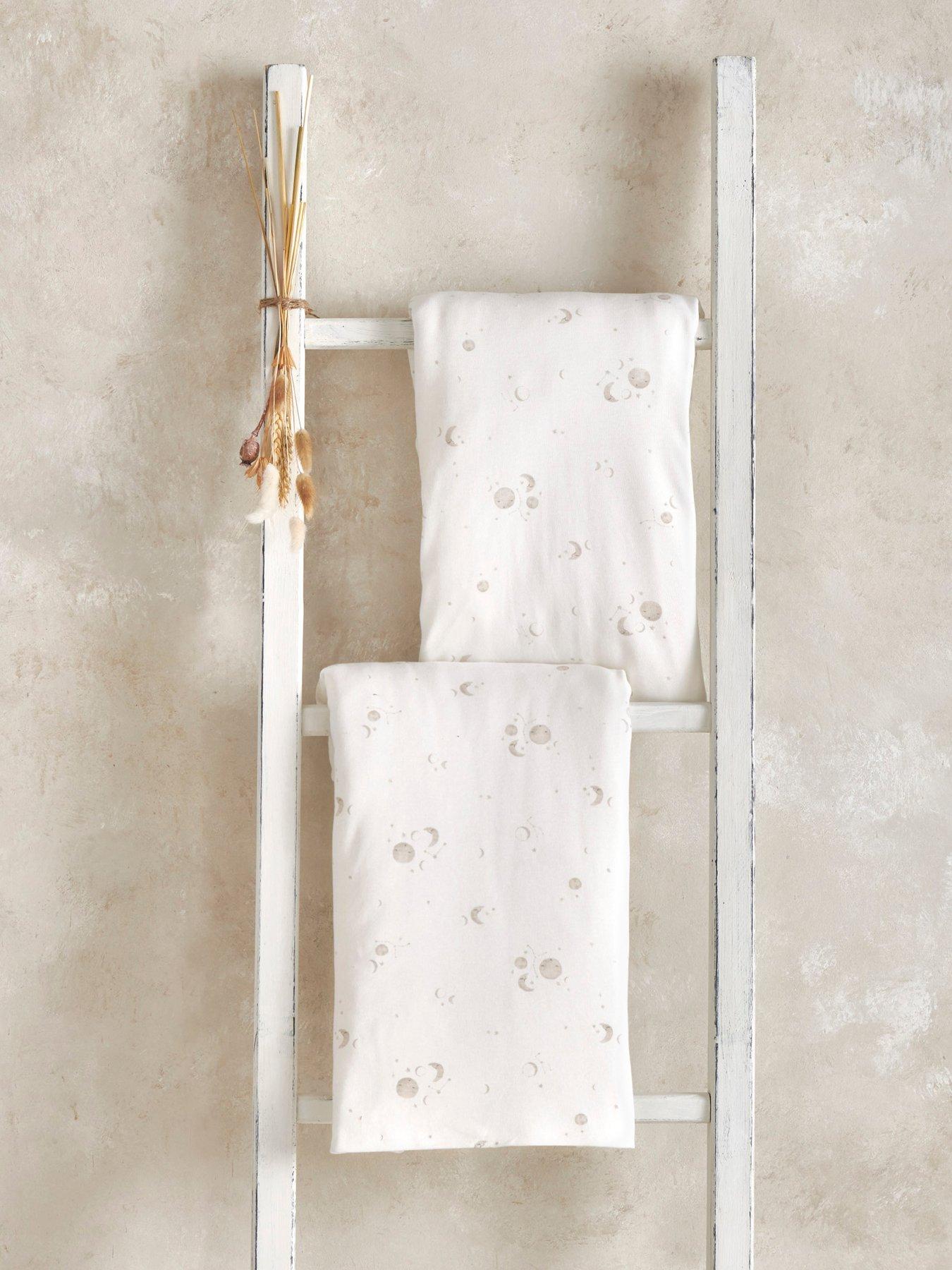 Mamas & Papas 2 Cot Fitted Sheets (63x127cm) Cosmos, One Colour