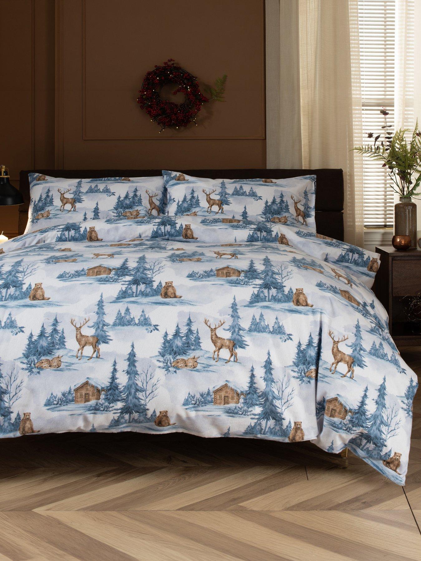 Image 1 of 5 of Deyongs Snowy Bear King Duvet Set