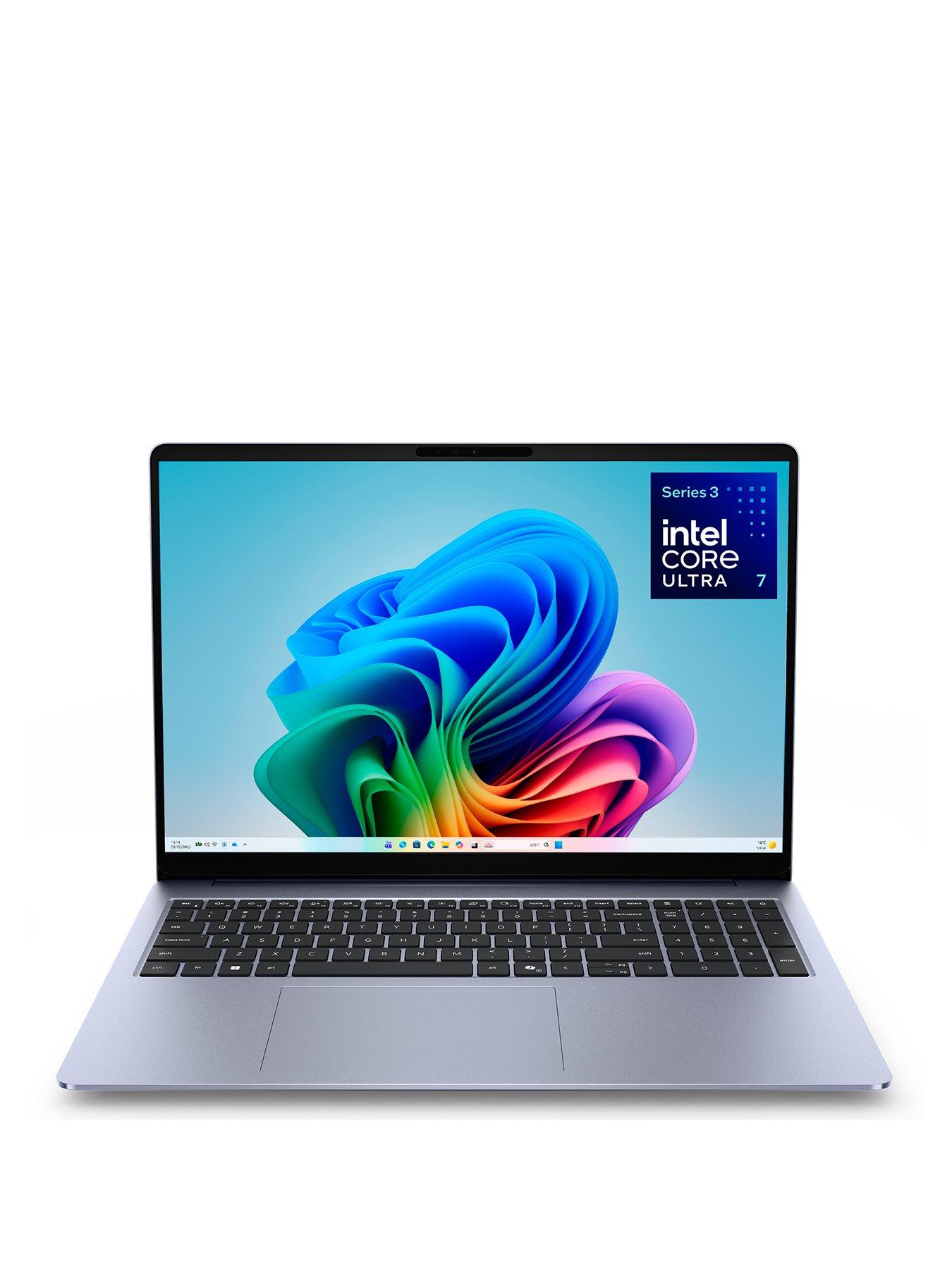Dell 16S Laptop DS16260 - Copilot+ PC - Intel Core Ultra 7, 16GB RAM, 512GB SSD, 16in OLED QHD+, Blue - No Power Adaptor Included