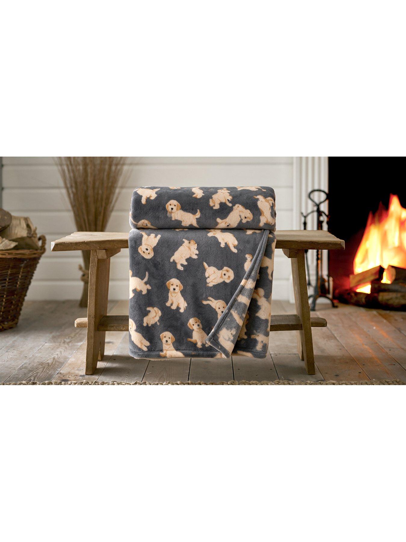 Image 1 of 3 of Deyongs Dy Cozy Comforts Throw 130x170cm Cockapoo