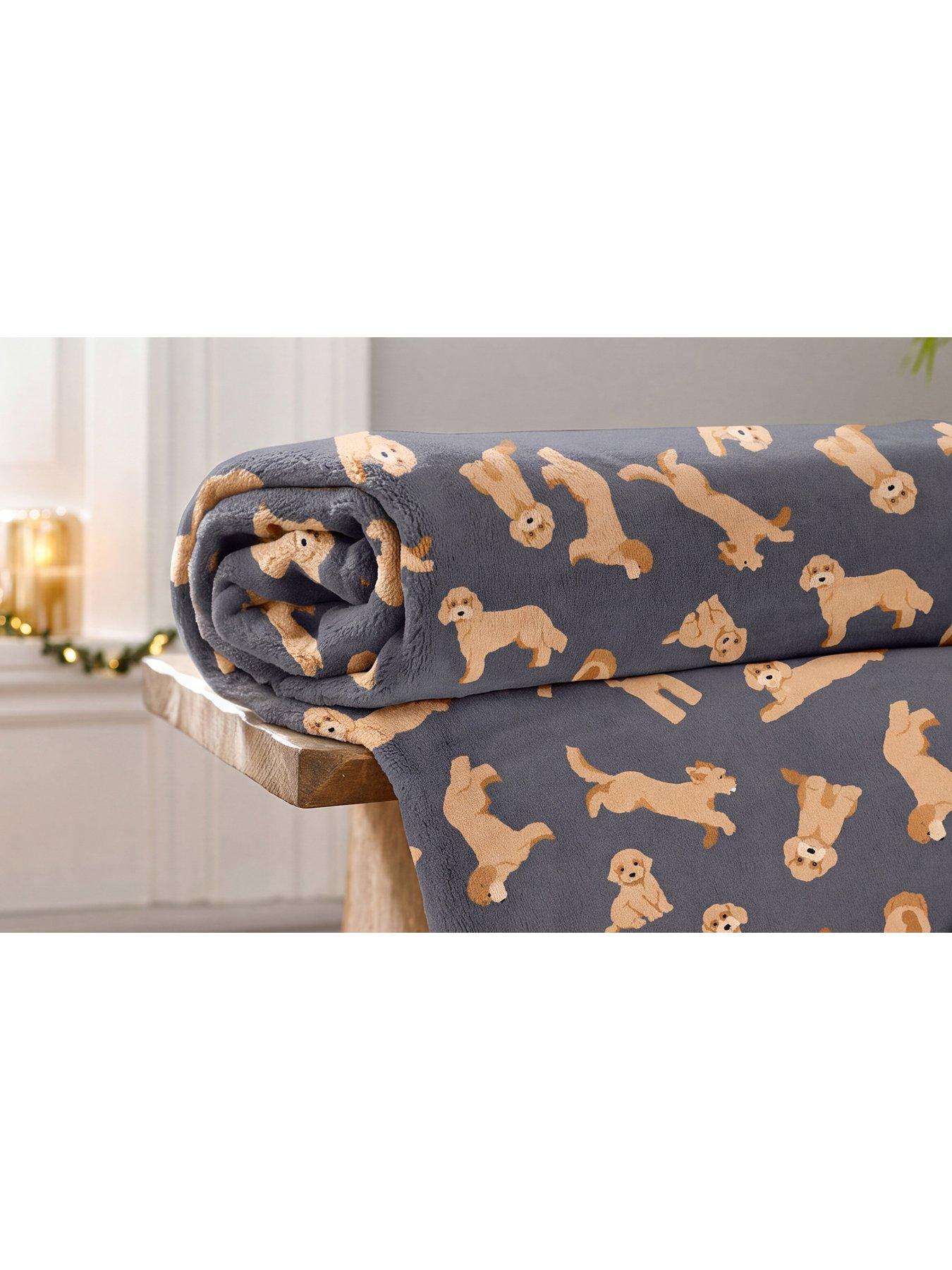 Image 3 of 3 of Deyongs Dy Cozy Comforts Throw 130x170cm Cockapoo