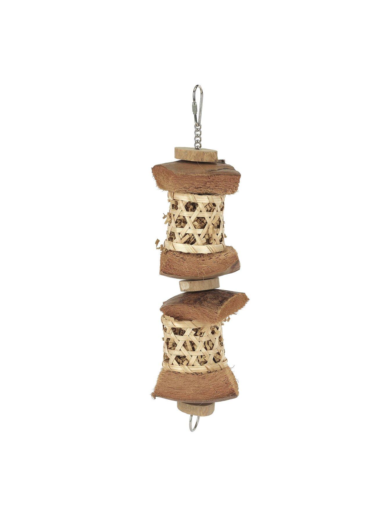 Rosewood - Naturals Lantern Duo - Forager Bird Toy - Bamboo and Coconut - Image 4
