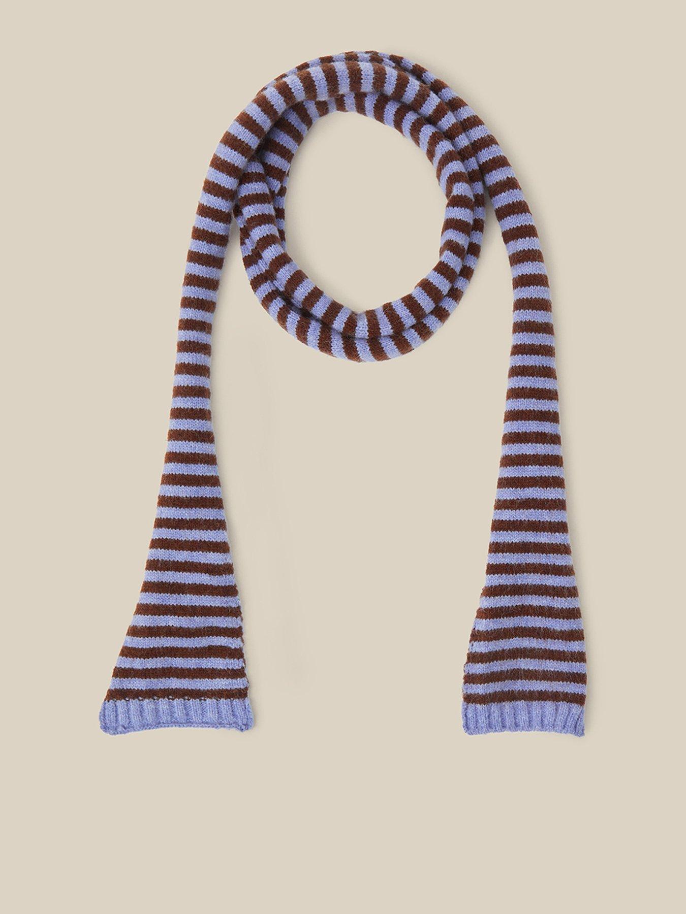 Monsoon Sage Stripe Scarf