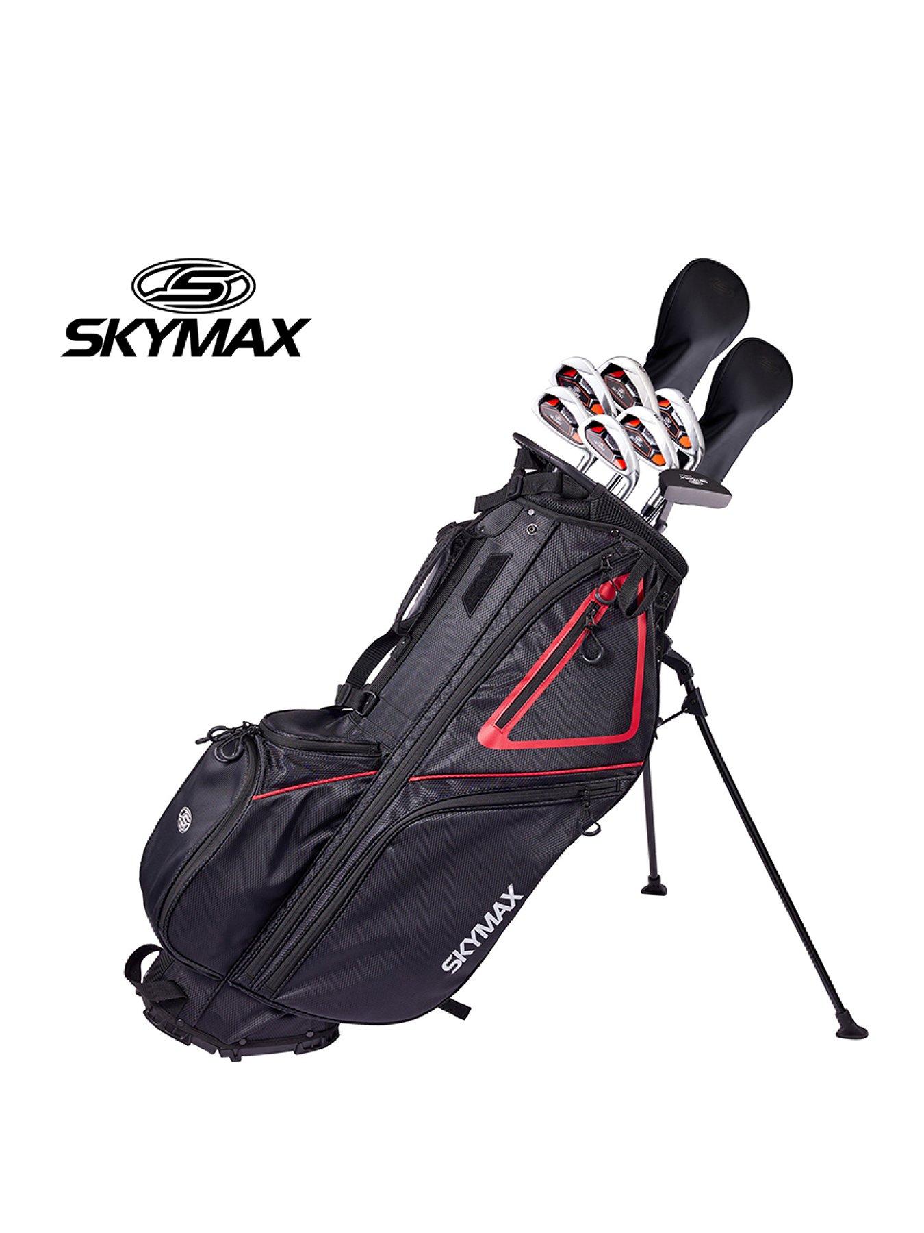 Skymax Complete Golf Package Set With Stand Bag - Driver, Wood, Irons & Putter