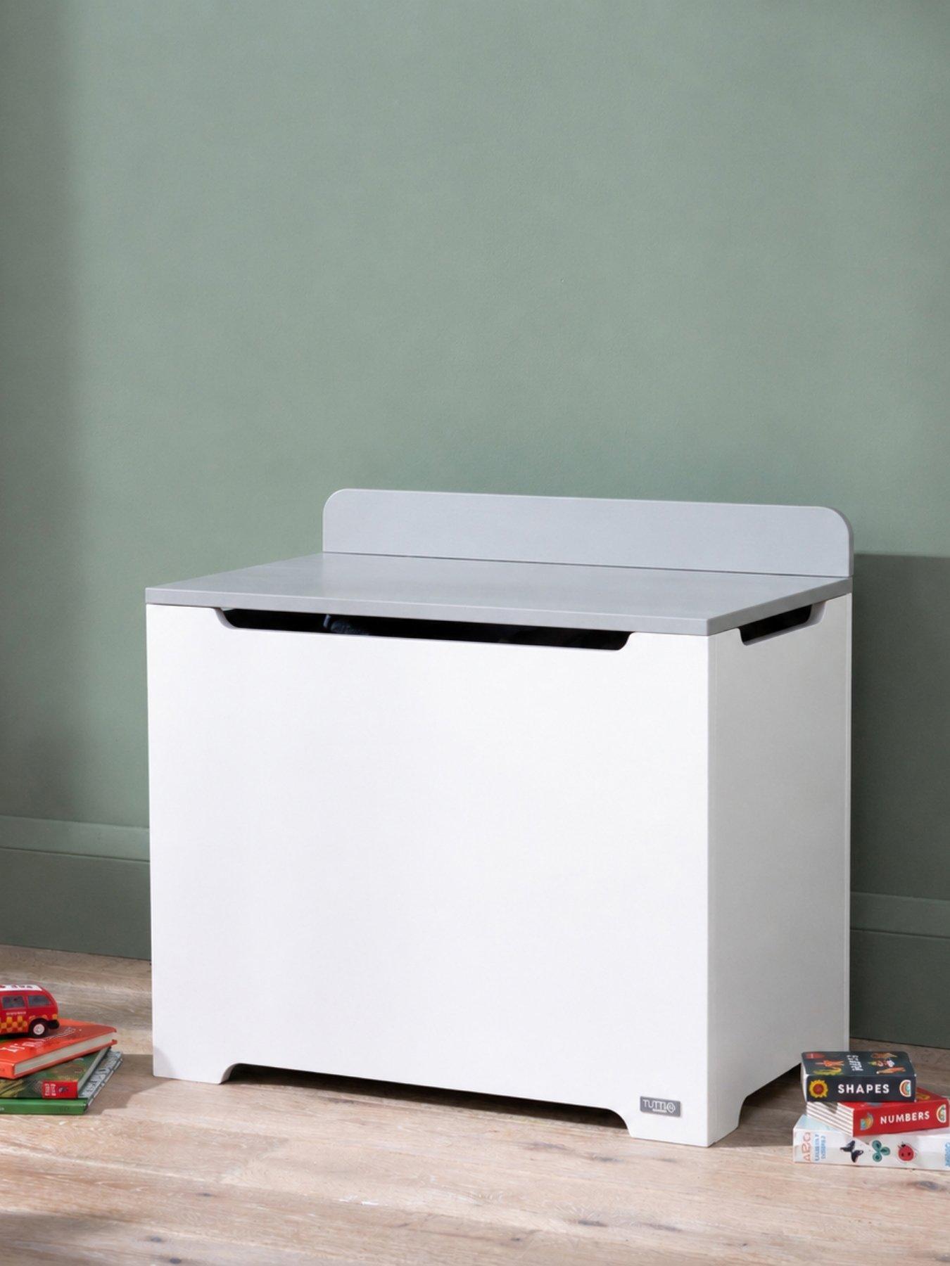 Tutti Bambini Rio Toy Box, White/Grey