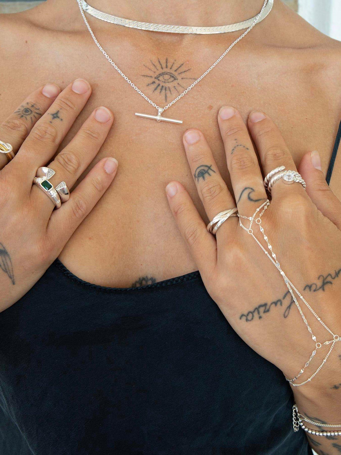 Image 5 of 6 of Seol + Gold Sterling Silver Handchain