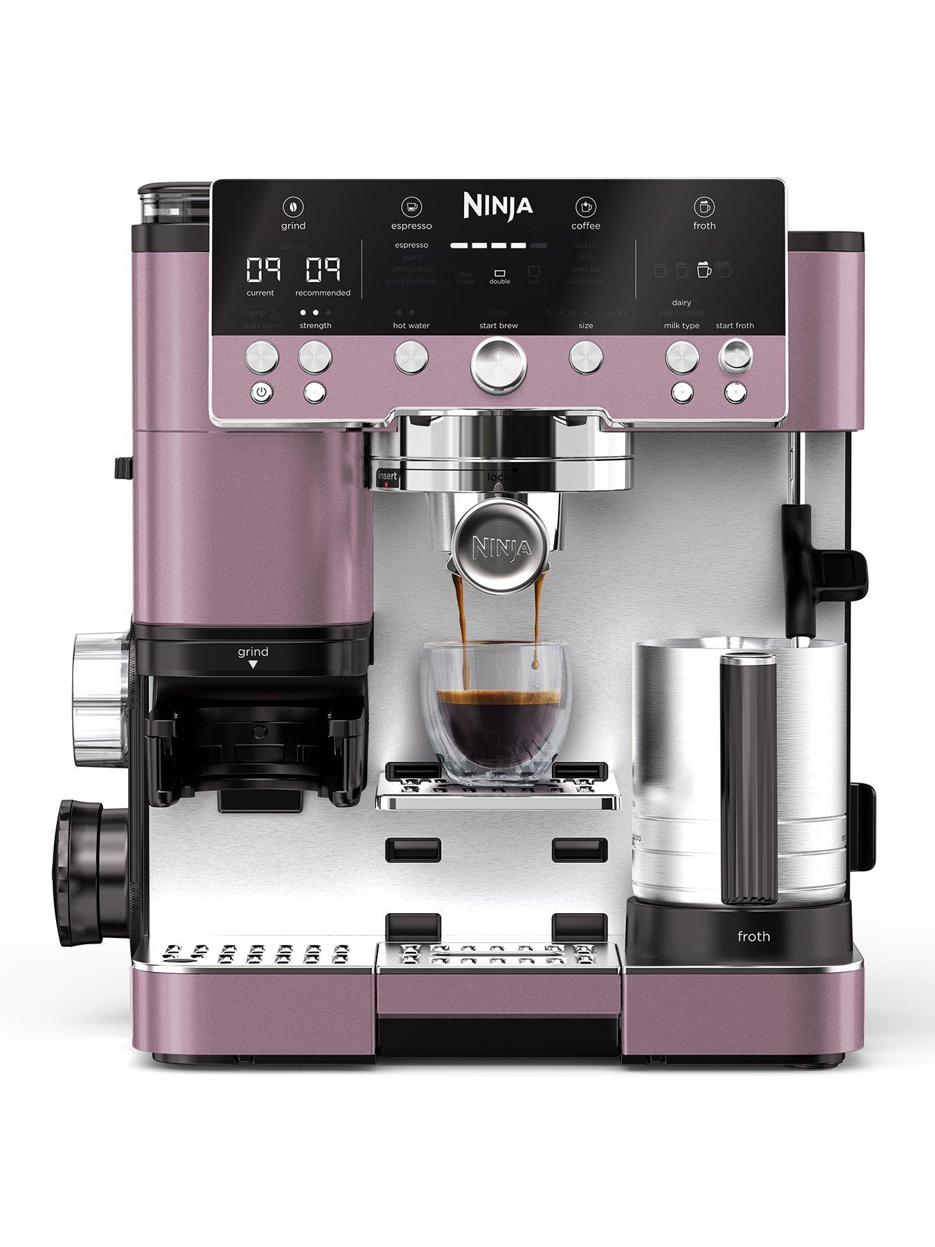 NINJA Ninja Luxe Cafe Premier Plus Series Espresso Machine - Raspberry Blush