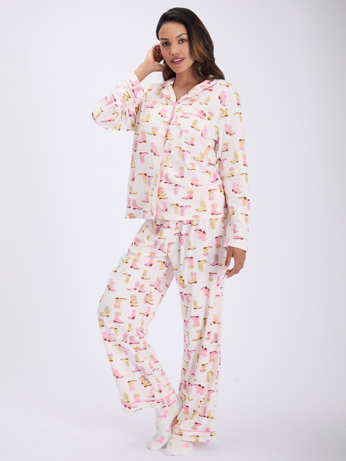 Boux Avenue Cowgirl Dreams Pj In A Bag - Cream