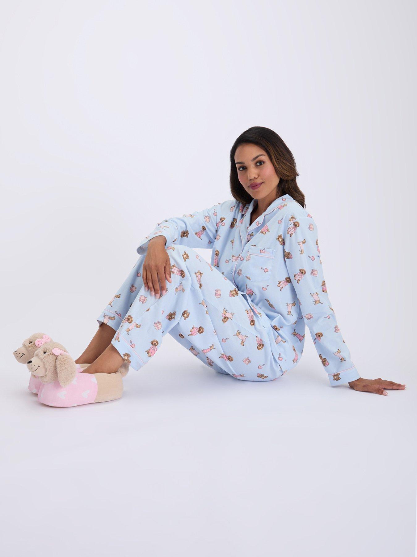 Image 3 of 7 of Boux Avenue Doggie Core Pj In A Bag - Blue Mix