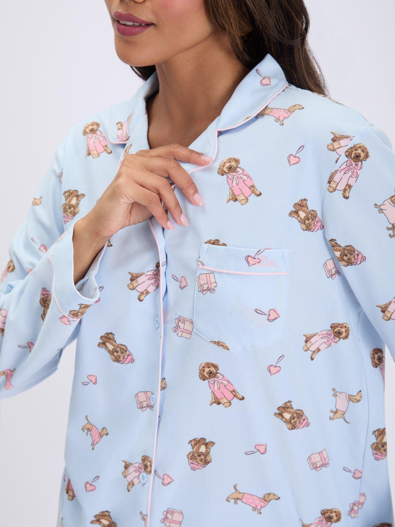 Image 5 of 7 of Boux Avenue Doggie Core Pj In A Bag - Blue Mix