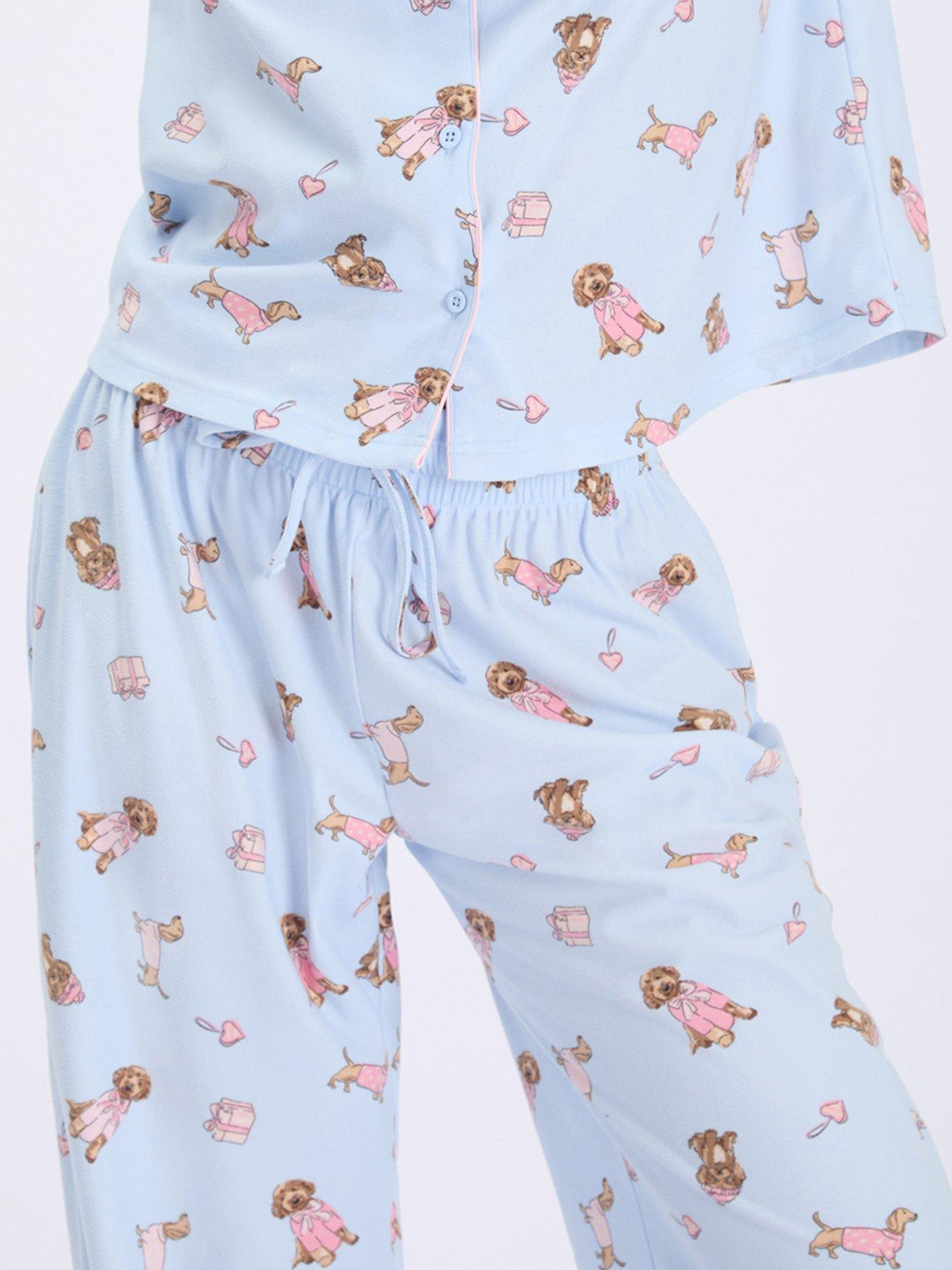 Image 6 of 7 of Boux Avenue Doggie Core Pj In A Bag - Blue Mix