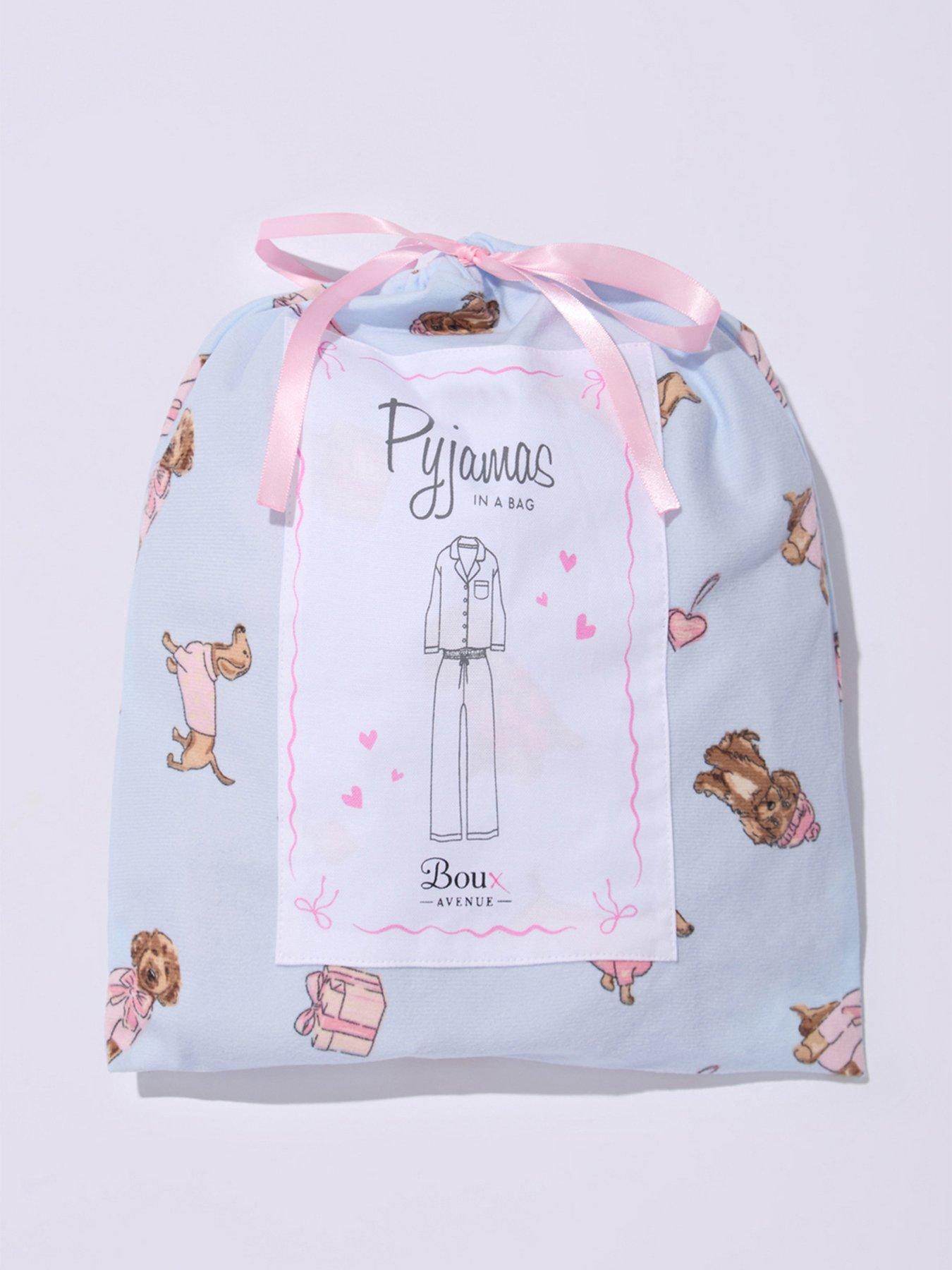 Image 7 of 7 of Boux Avenue Doggie Core Pj In A Bag - Blue Mix