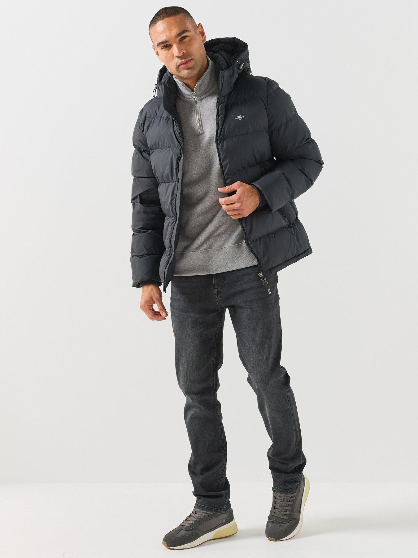 Image 3 of 6 of GANT Active Cloud Padded Jacket - Black