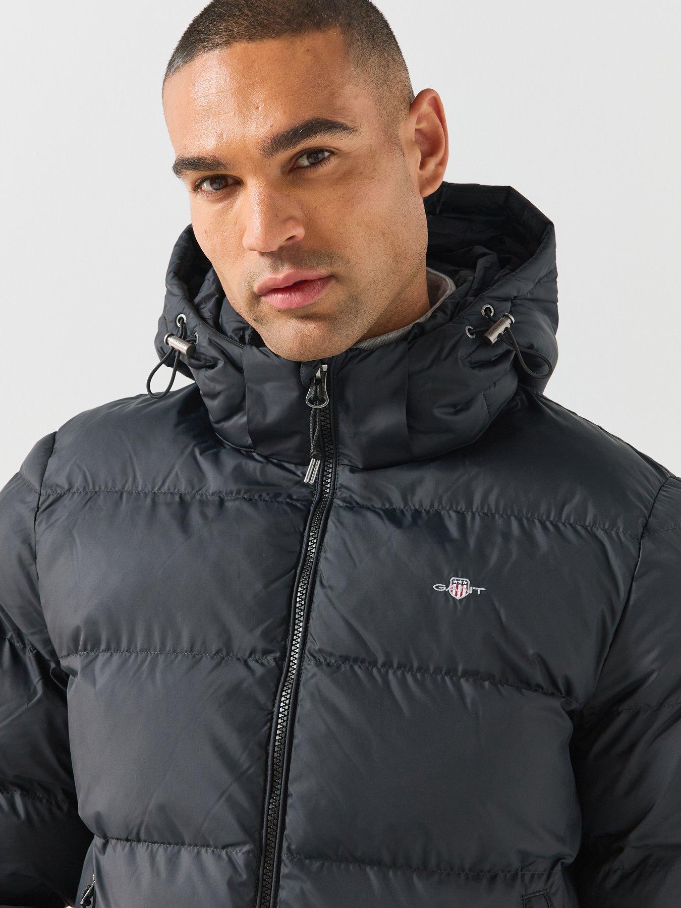 Image 4 of 6 of GANT Active Cloud Padded Jacket - Black