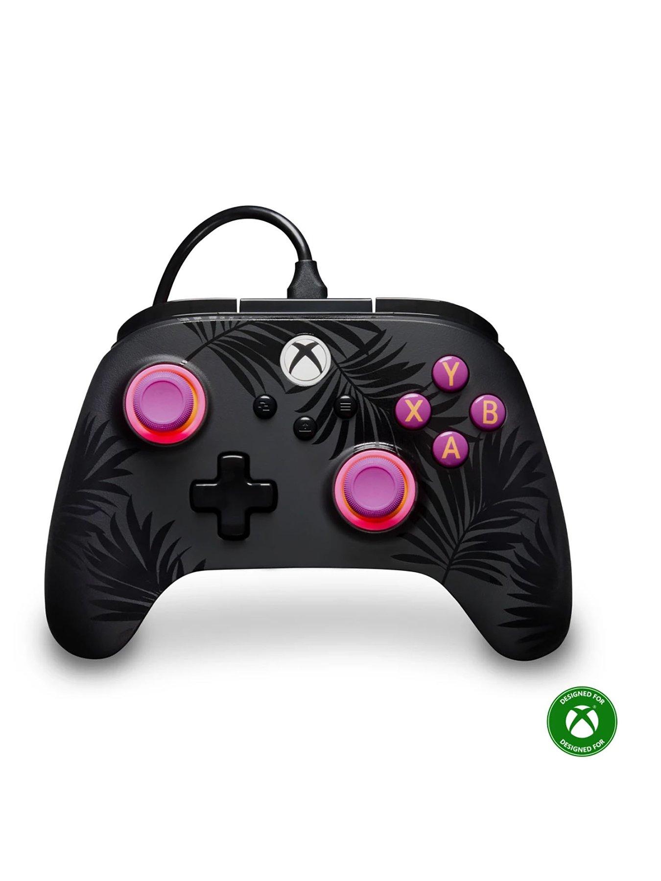 PowerA Advantage Plus Wired Controller for Xbox Series X,S - Moonlit Palms
