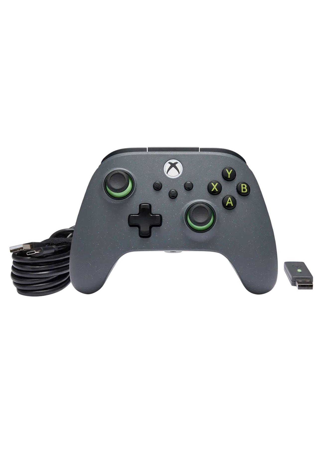 Image 4 of 6 of PowerA Advantage Wireless Controller for Xbox Series X,S - Regen Grey / Speckled