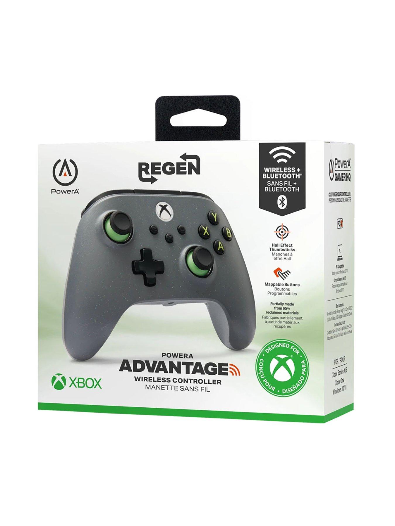 Image 6 of 6 of PowerA Advantage Wireless Controller for Xbox Series X,S - Regen Grey / Speckled