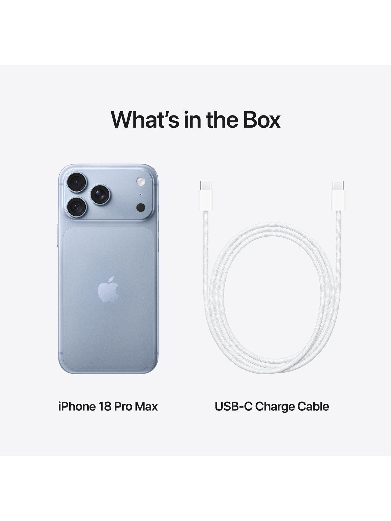 Image 7 of 8 of Apple iPhone 18 Pro Max, 512GB -&nbsp;Glacier