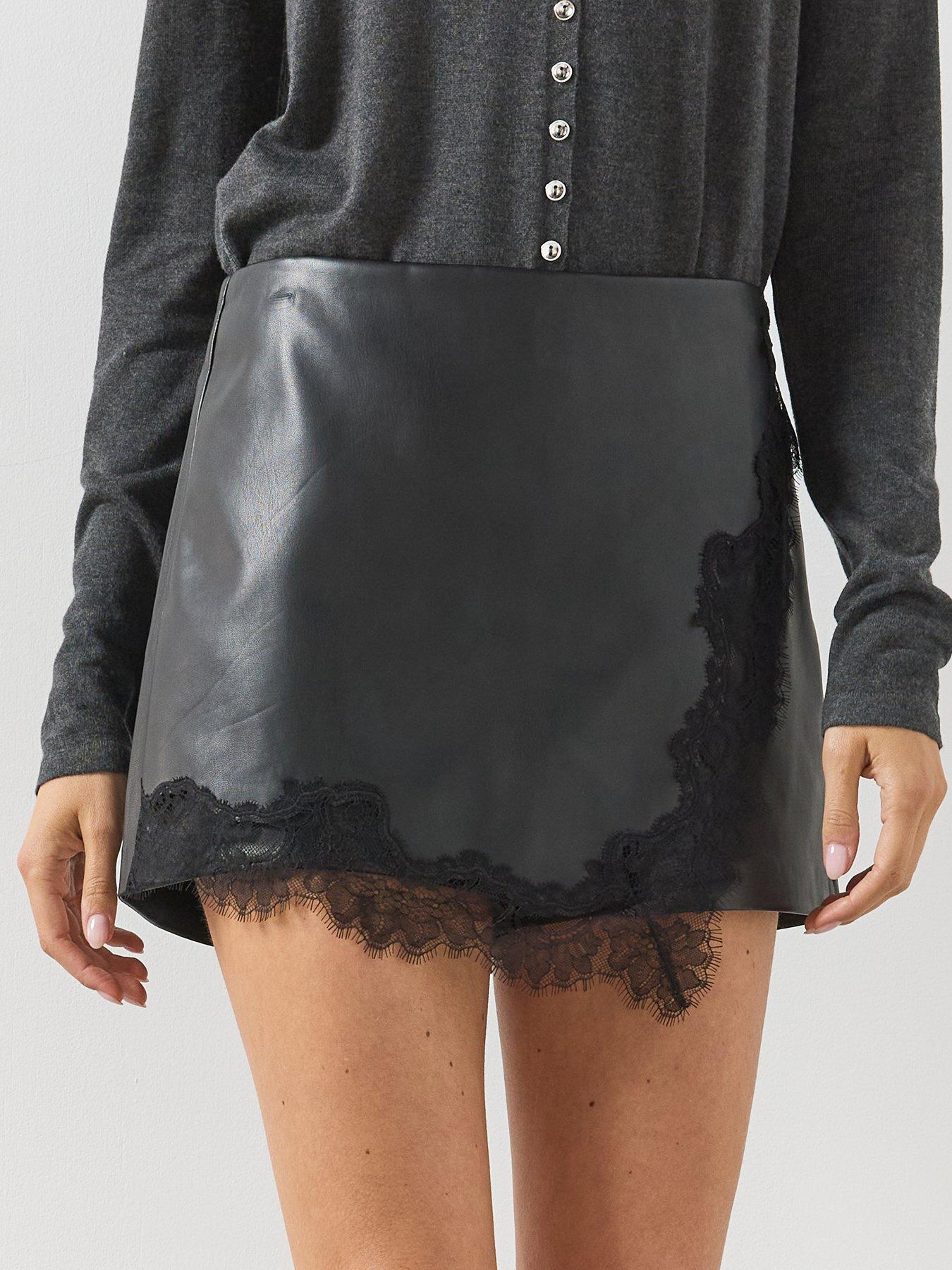 Image 4 of 5 of Mango Skirt Sugar - Black