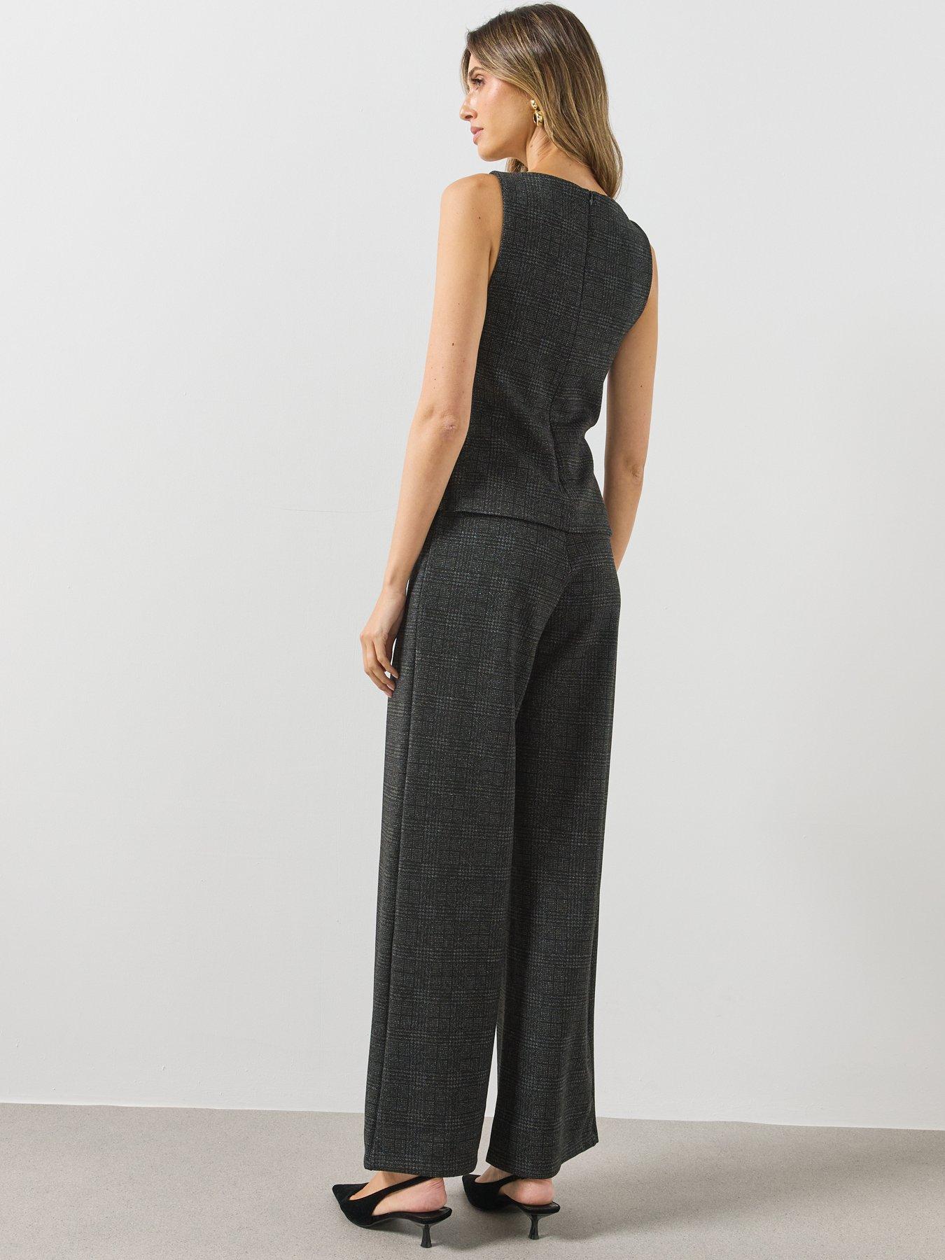 Image 2 of 6 of Mango Jumpsuit Jump - Grey