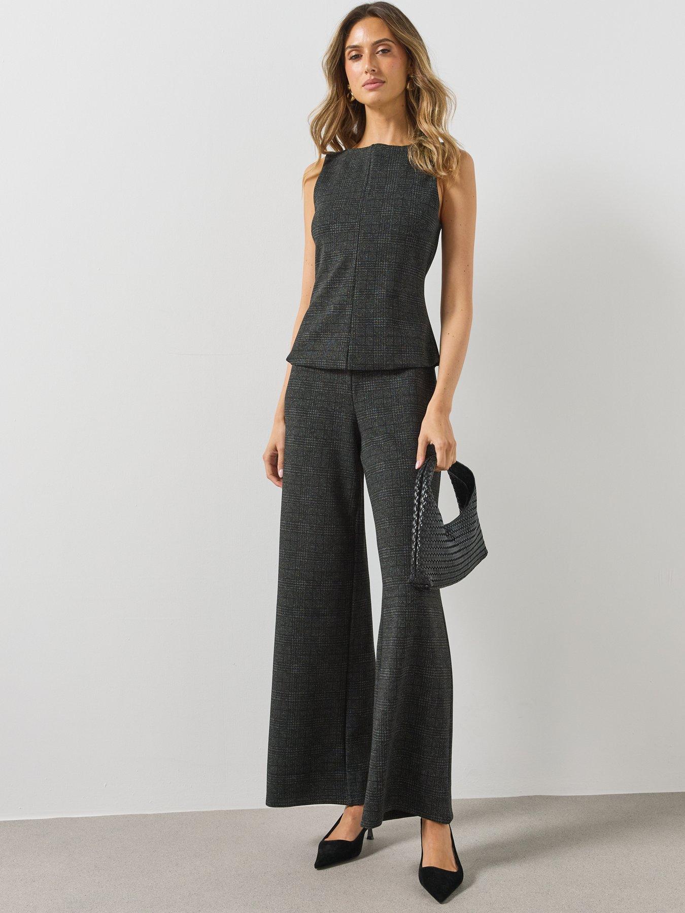 Image 3 of 6 of Mango Jumpsuit Jump - Grey