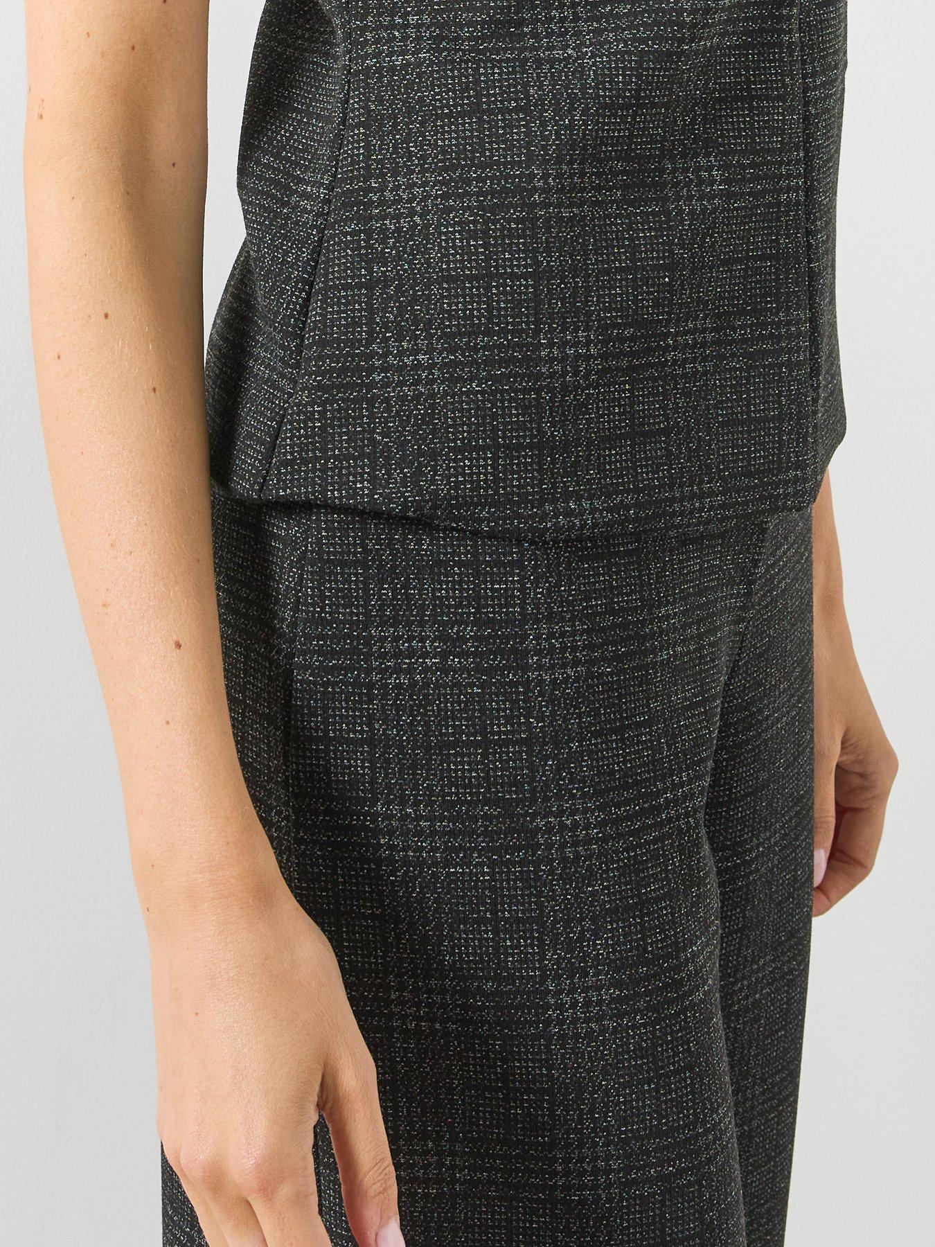 Image 5 of 6 of Mango Jumpsuit Jump - Grey