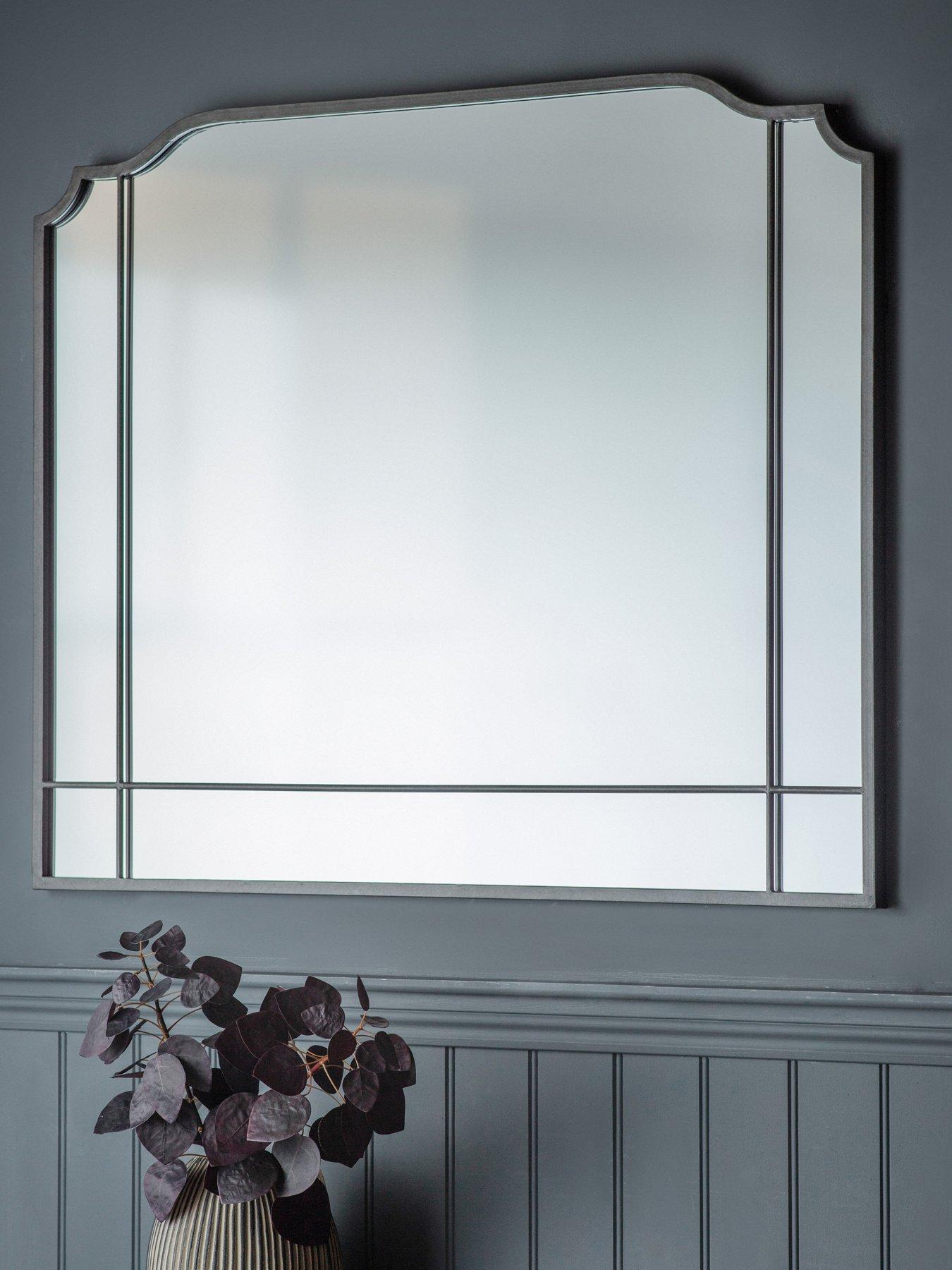 Image 1 of 2 of Gallery Wardour Overmantel Mirror 1020x20x865mm