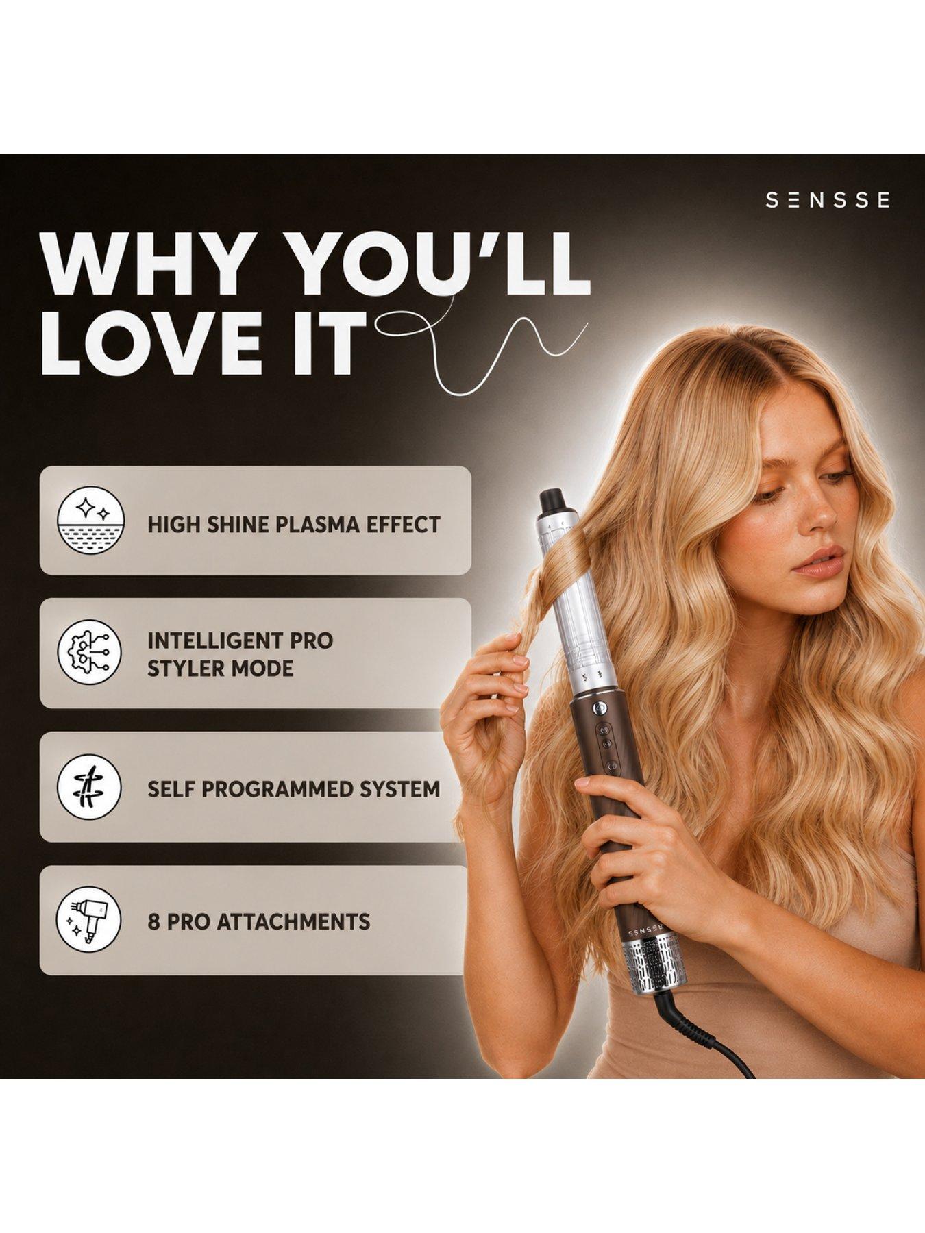 Image 2 of 7 of Sensse Plasma 8-IN-1 Multi-Styler