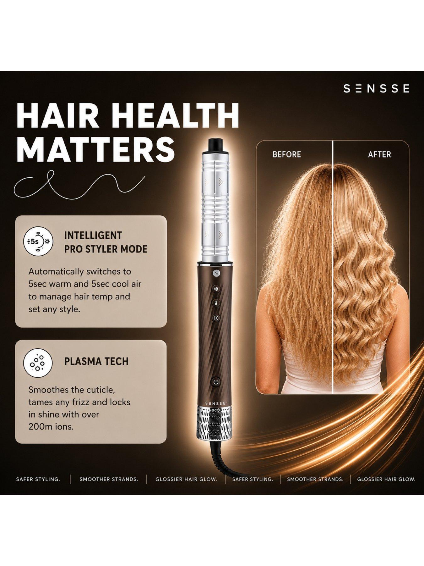 Image 3 of 7 of Sensse Plasma 8-IN-1 Multi-Styler