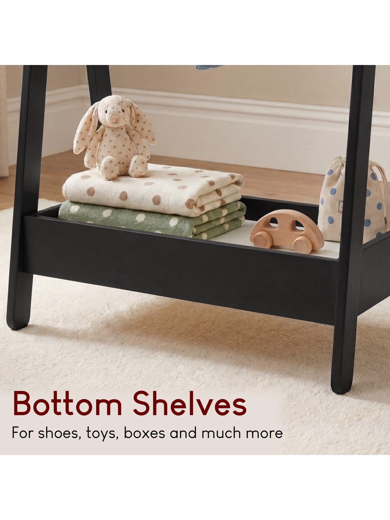Image 4 of 8 of Vida Designs Junior Vida Kids Clothes Rack, Black