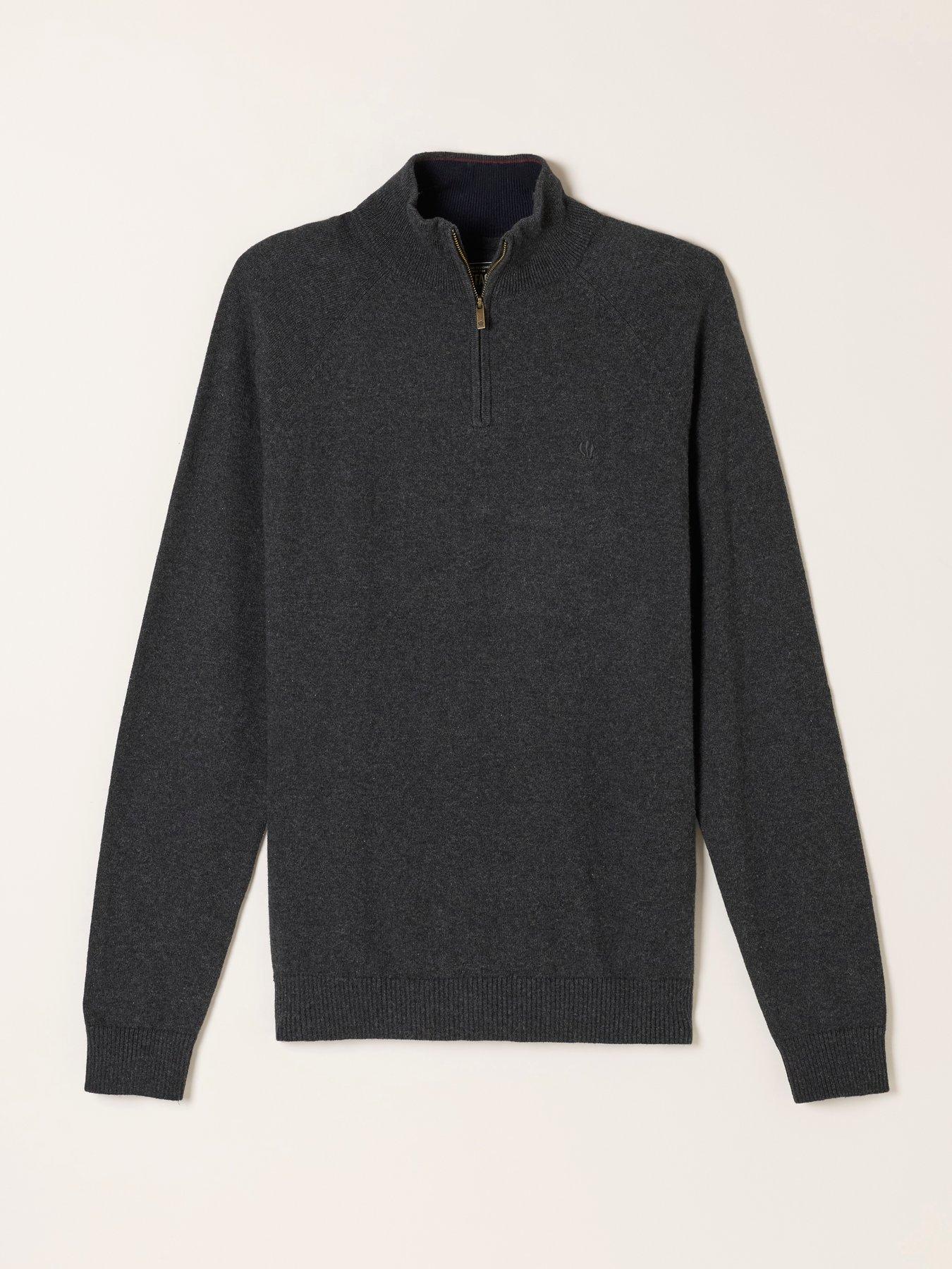 Image 6 of 6 of FatFace Rye Half Neck
