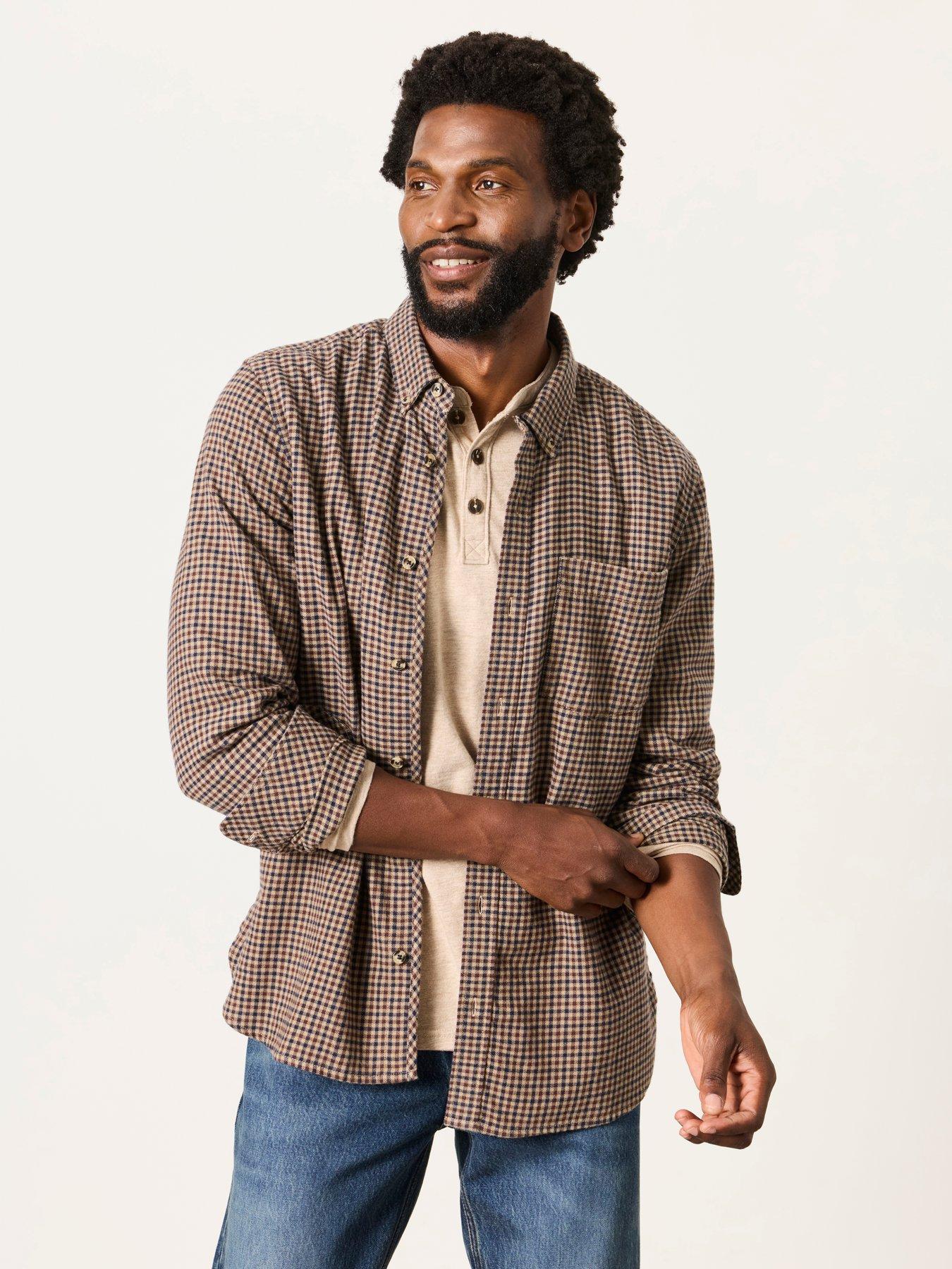 Image 1 of 6 of FatFace Ls Trawden Gnghm Shirt