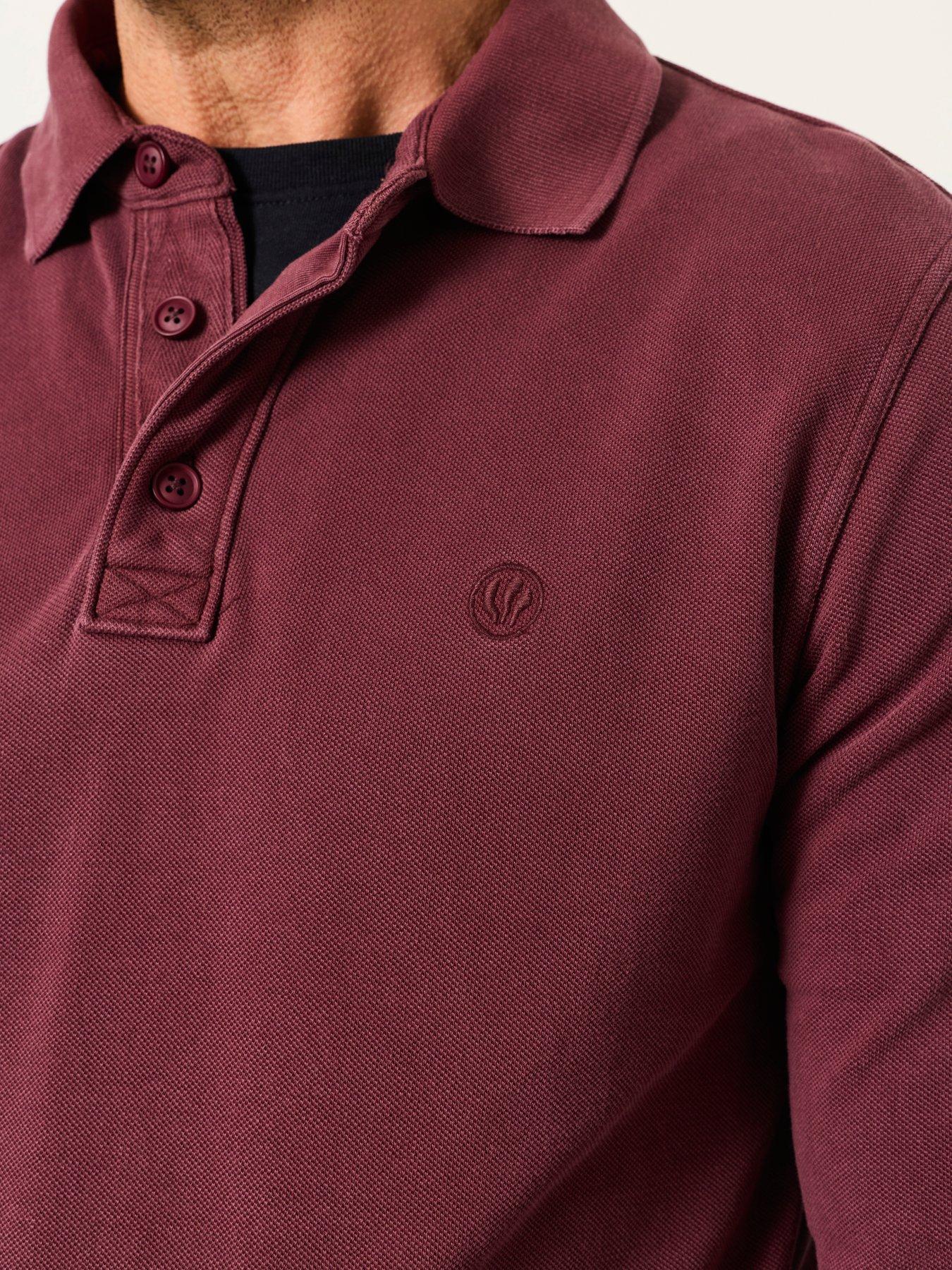 Image 4 of 5 of FatFace Ls Pique Polo