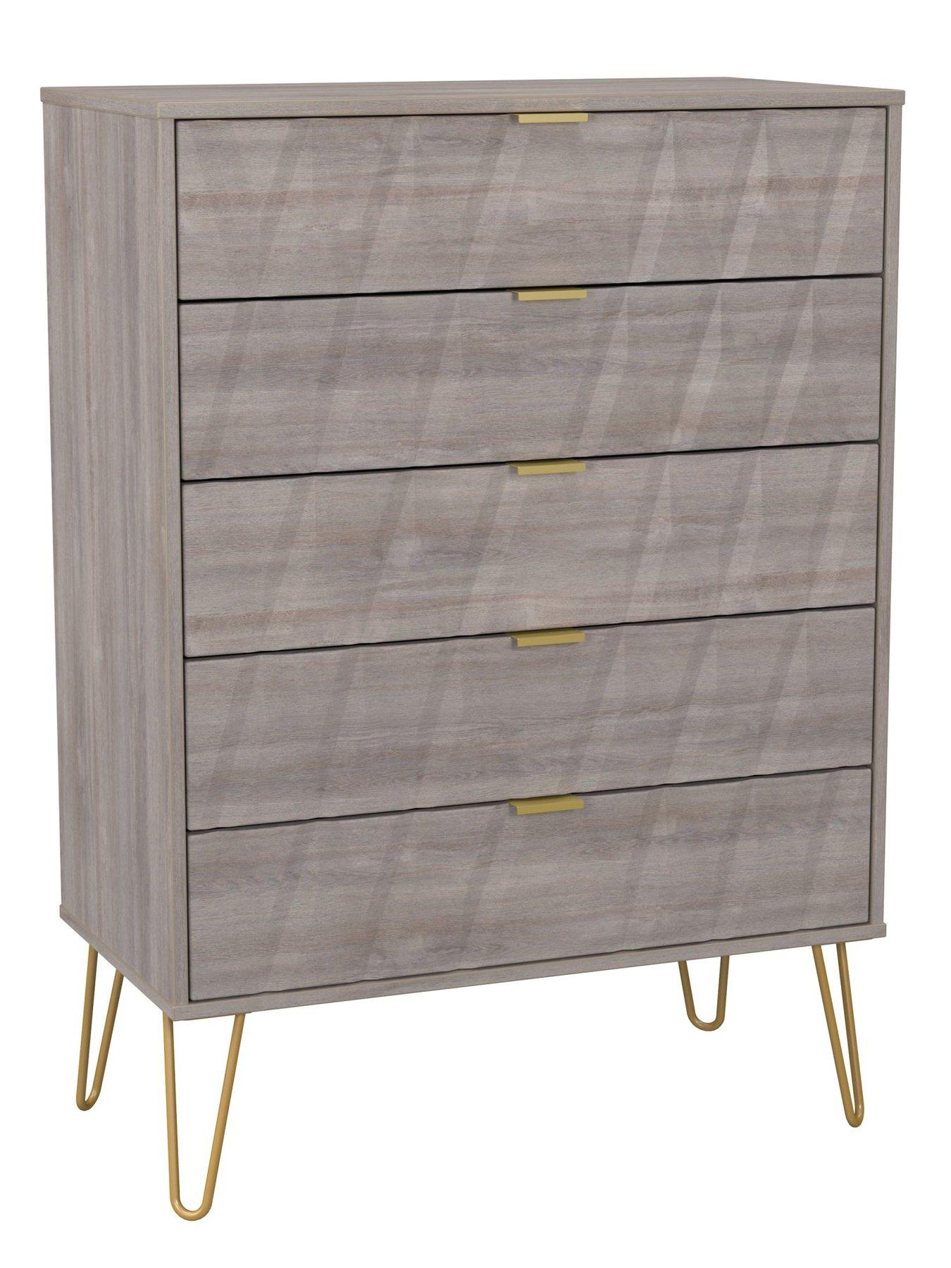 Image 4 of 6 of SWIFT Versaille Set: 1x Quad Robe, 1x Chest & 2x Bedside
