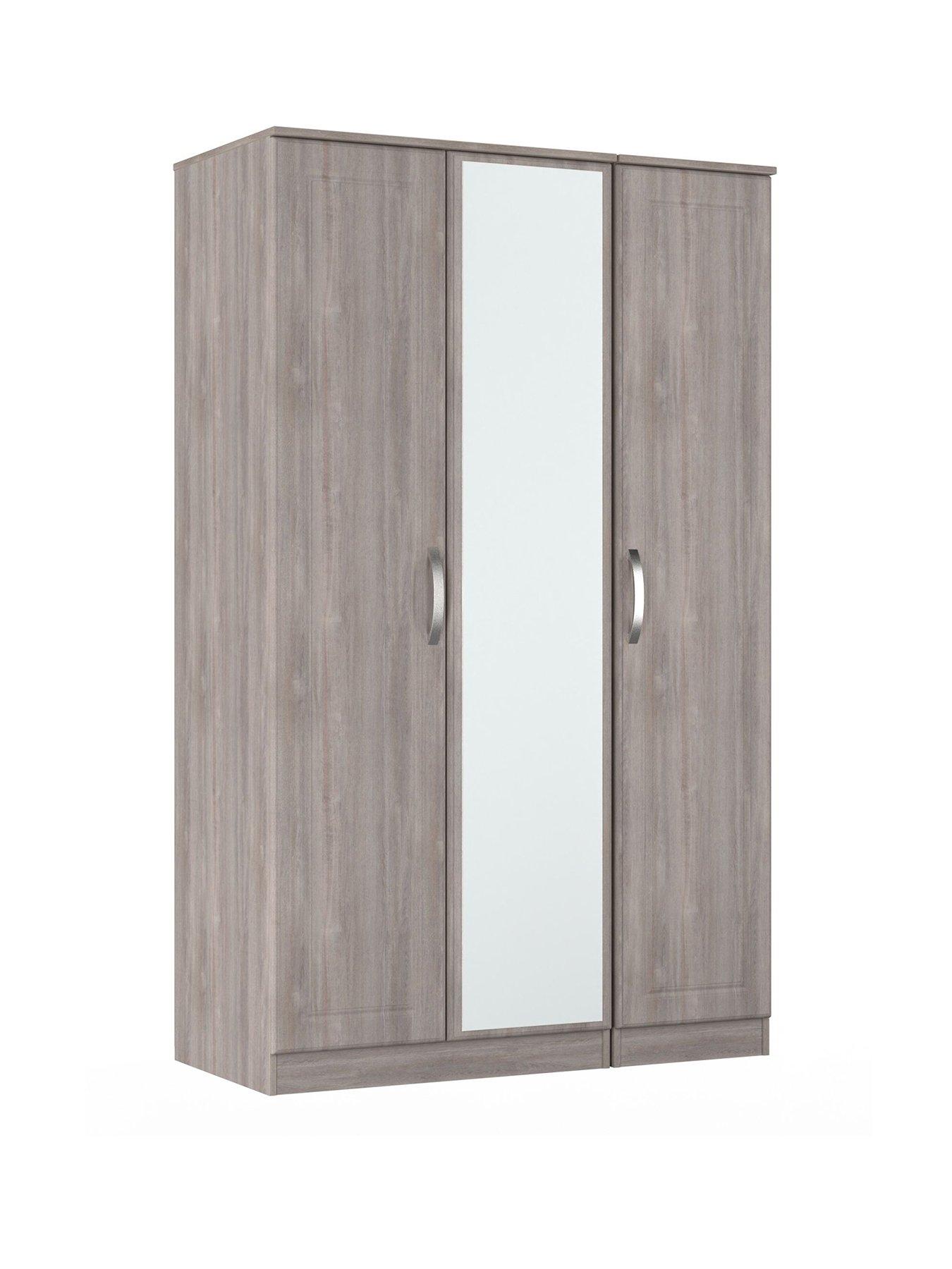 Image 2 of 7 of SWIFT Lori 4 Piece Bedroom Set (2x Bedside, Chest & Triple Wardrobe)