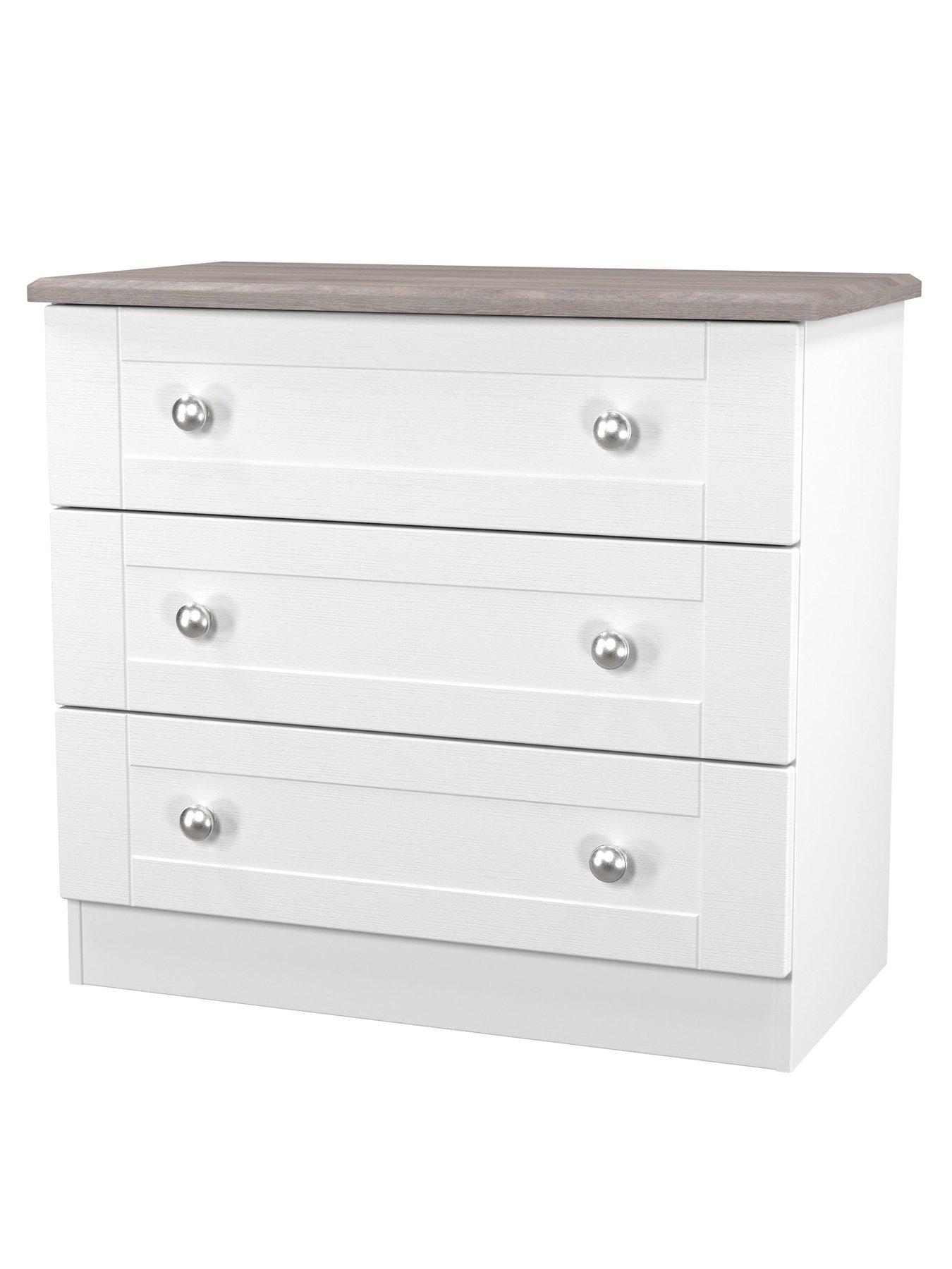Image 4 of 6 of SWIFT Sydney 3 Drawer Chest