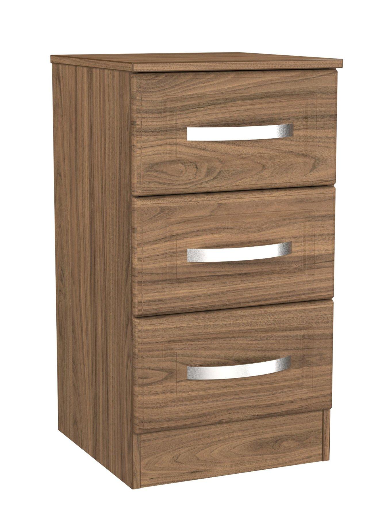 Image 4 of 7 of SWIFT Lori 4 Piece Bedroom Set (2x Bedside, Chest & Double Wardrobe)