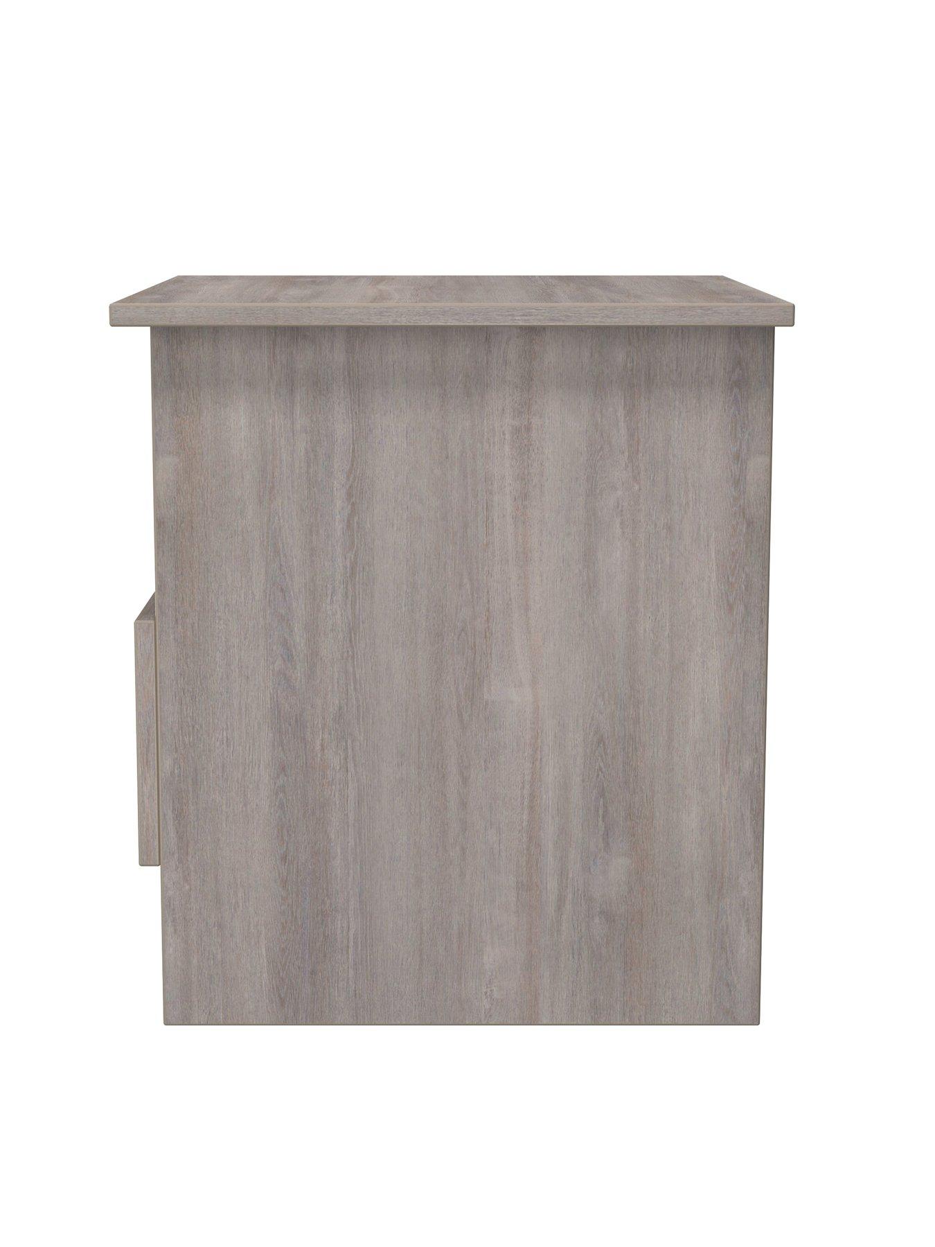 Image 6 of 6 of SWIFT Strata Bottom Drawer Lamp Table