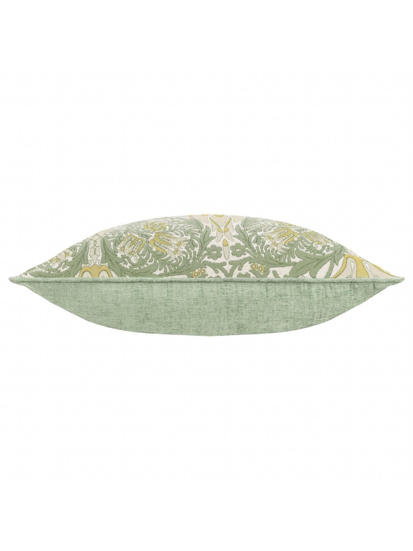 Image 4 of 6 of Morris & Co SNAKESHEAD 55X55 FEATHER RICH CUSHION SUNFLOWER/STONE