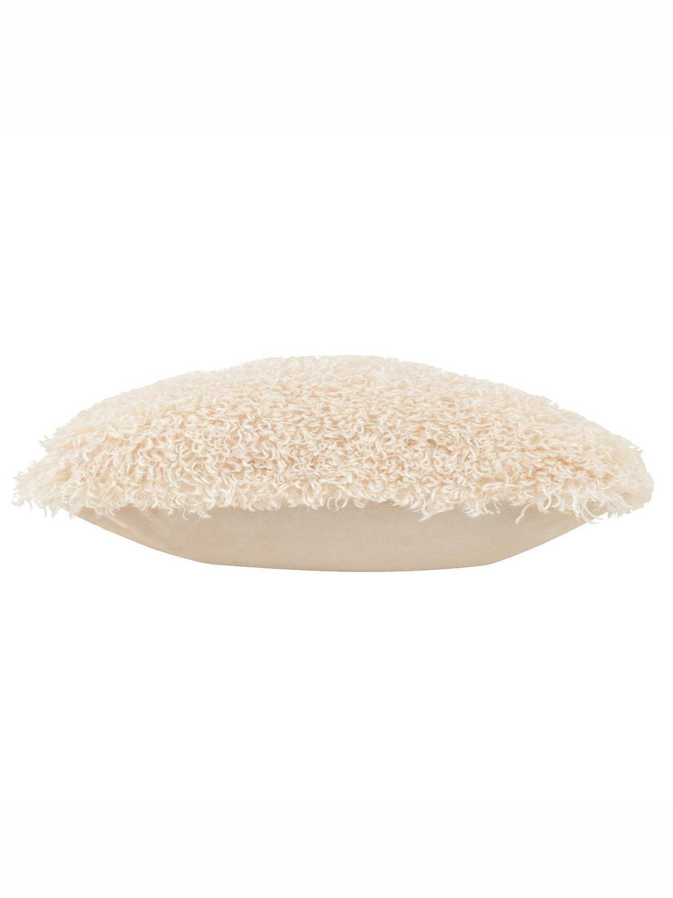 Image 4 of 6 of Furn ROWAN 50X50 POLYESTER CUSHION NATURAL