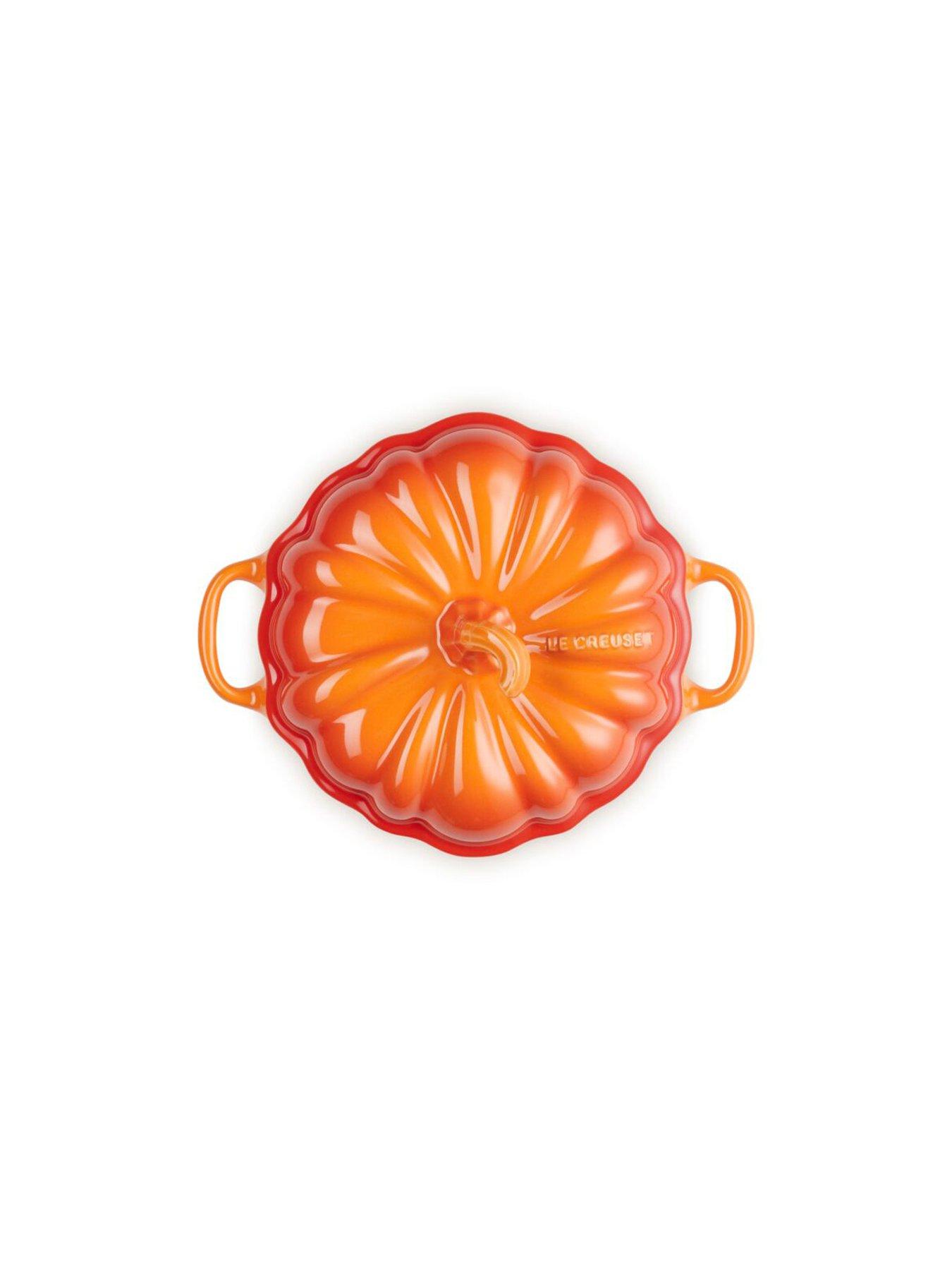 Image 4 of 5 of Le Creuset Stoneware 350ml Pumpkin Casserole Volcanic