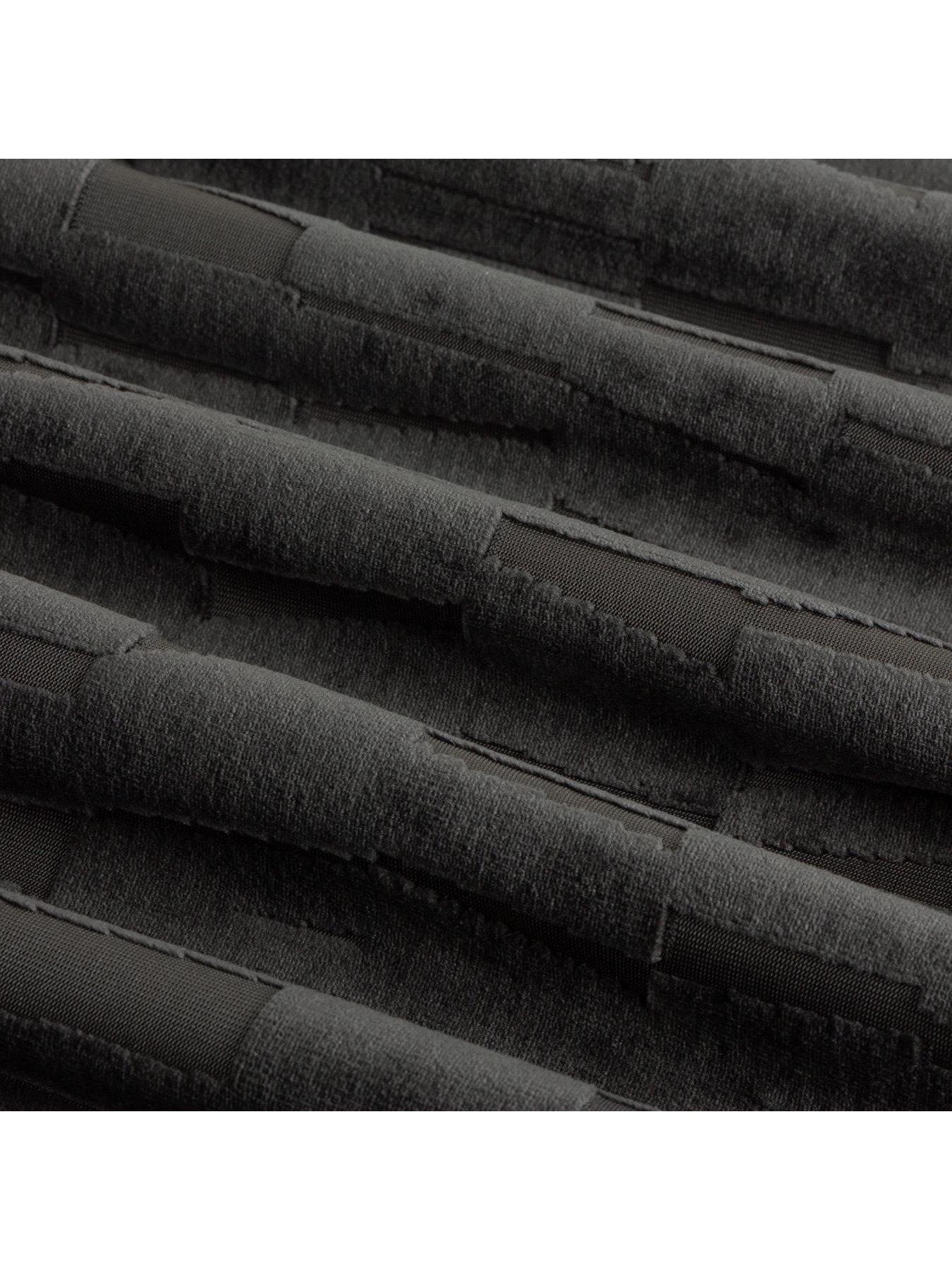 Image 5 of 6 of Paoletti MANHATTAN 168X183 EYELET CURTAINS CHARCOAL