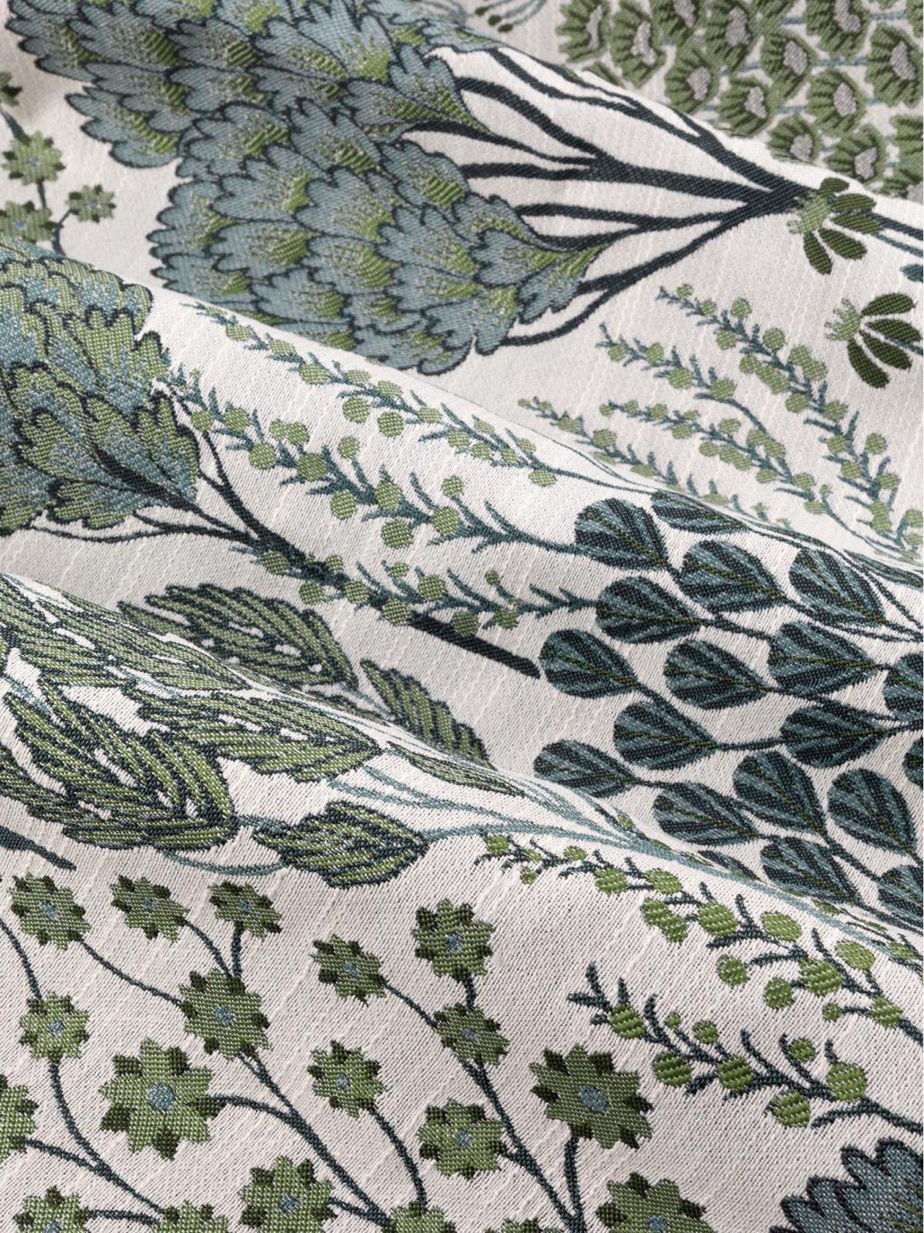 Image 5 of 6 of Wylder OPHELIA 168X229 EYELET CURTAINS THYME/MINERAL