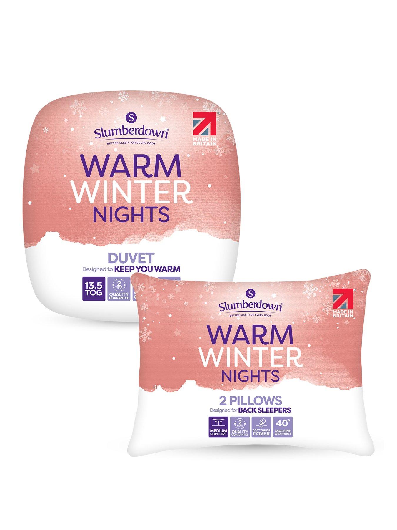 Slumberdown  Warm Winter Nights Duvet + 2 Pillows - 13.5 Tog - Double - Image 6