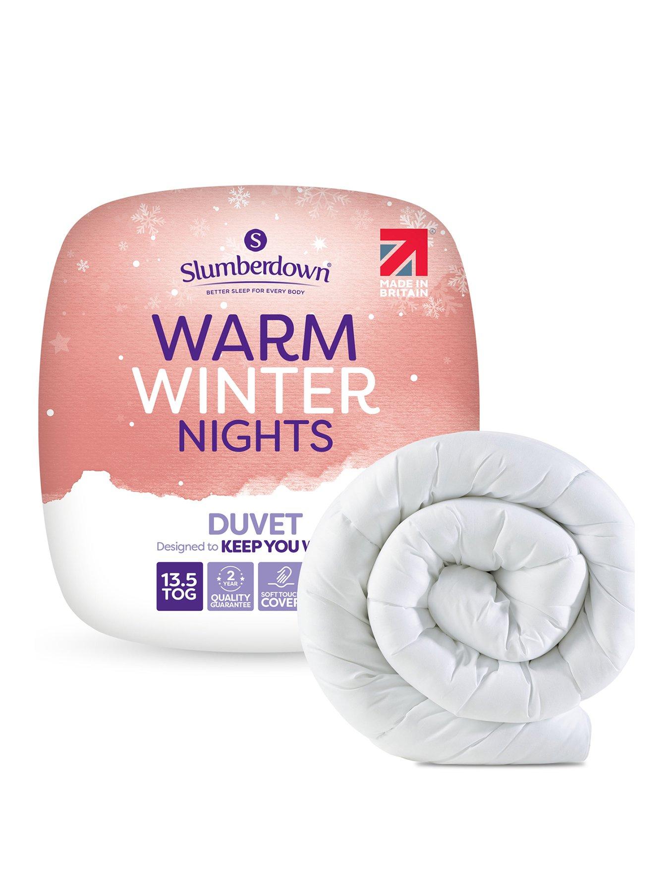 Snuggledown Of Norway Slumberdown Warm Winter Nights Duvet, 13.5 Tog