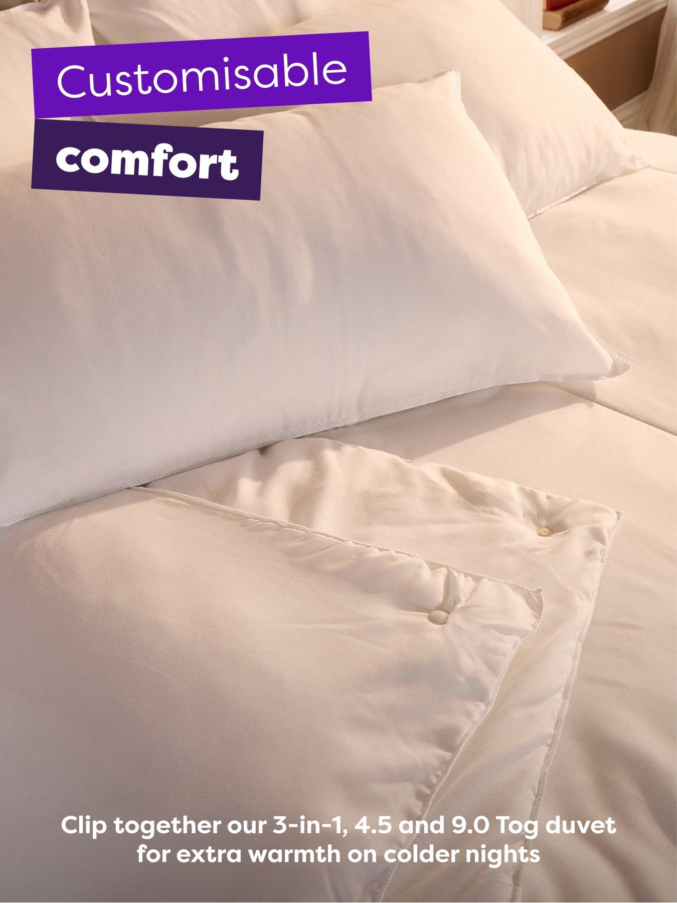 Image 3 of 6 of Slumberdown All Seasons Feels Like Down Duvet, 13.5 Tog