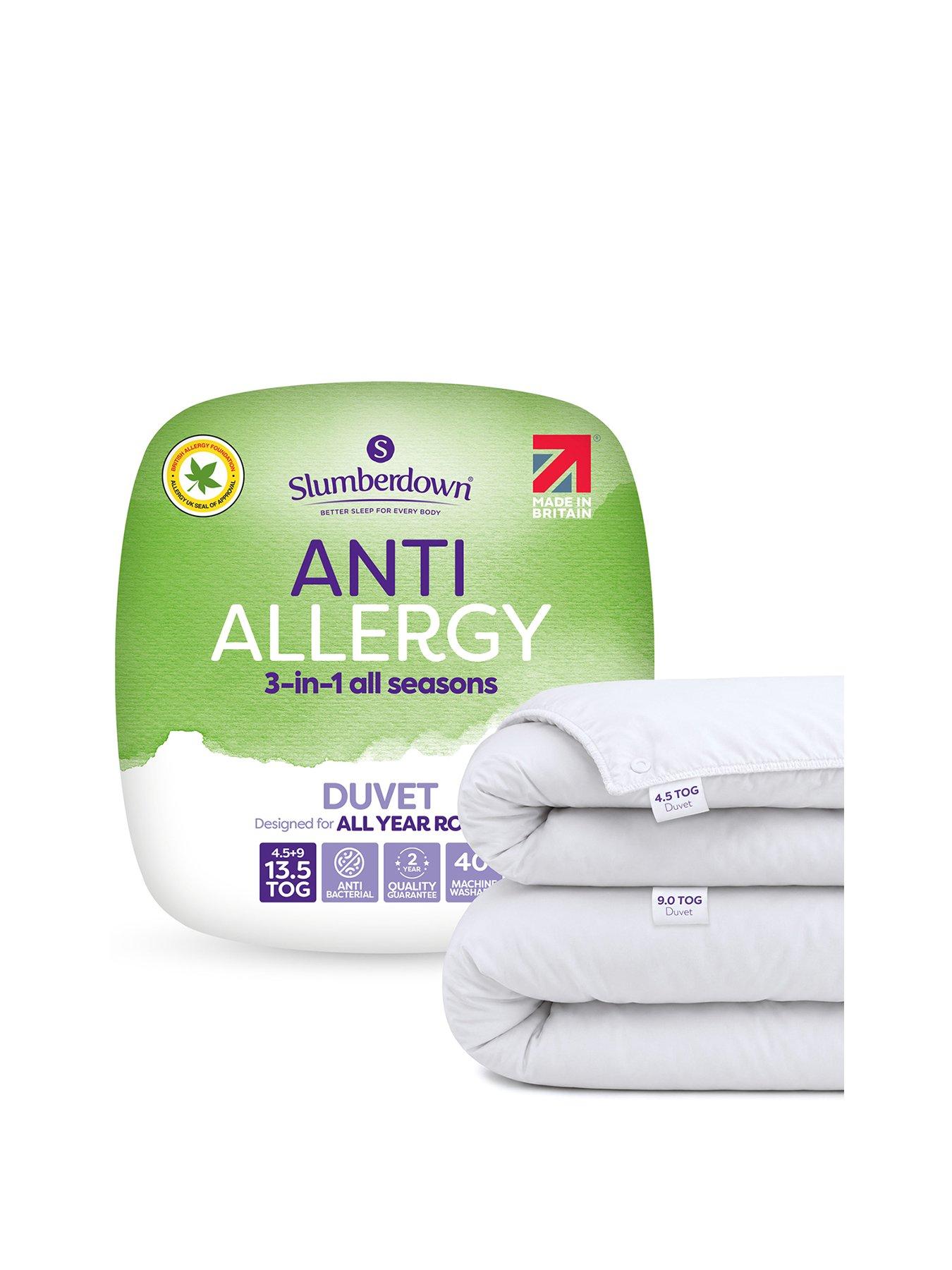 Slumberdown All Seasons Anti Allergy Duvet, 13.5 Tog