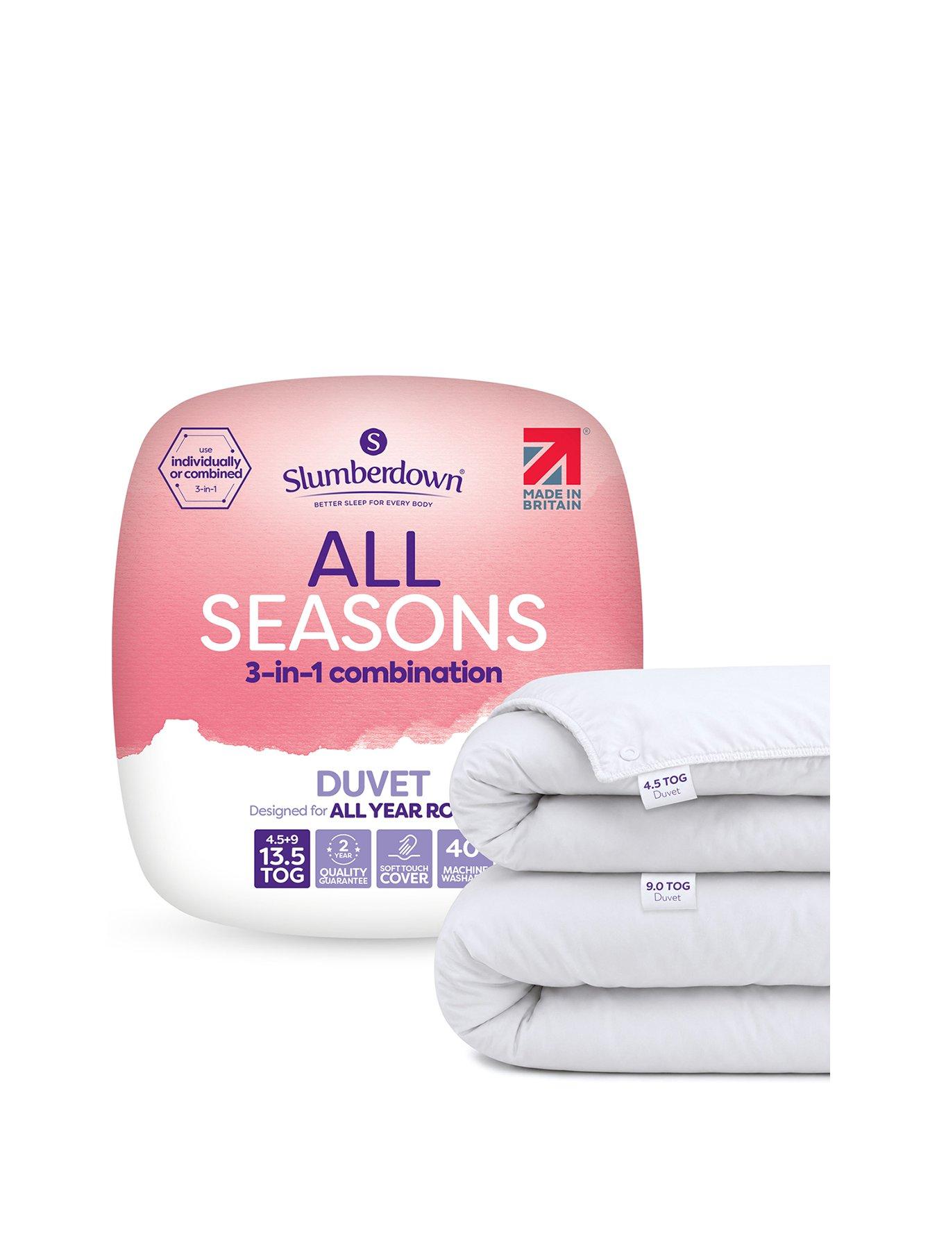 Image 1 of 6 of Slumberdown All Seasons Combi Duvet, 13.5 Tog
