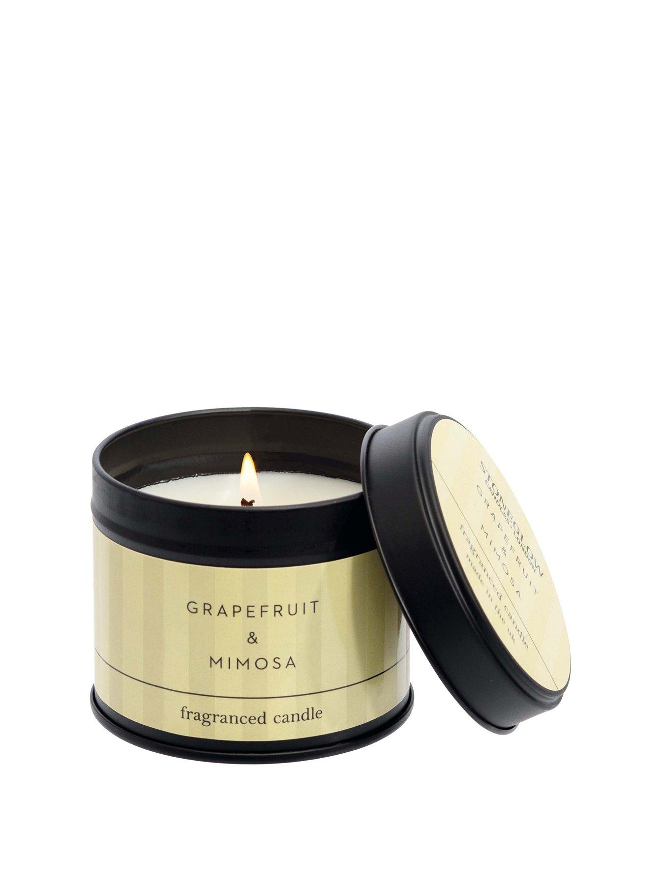 Image 2 of 2 of Stoneglow Stoneglow Modern Classics - Candle Tin Grapefruit & Mimosa