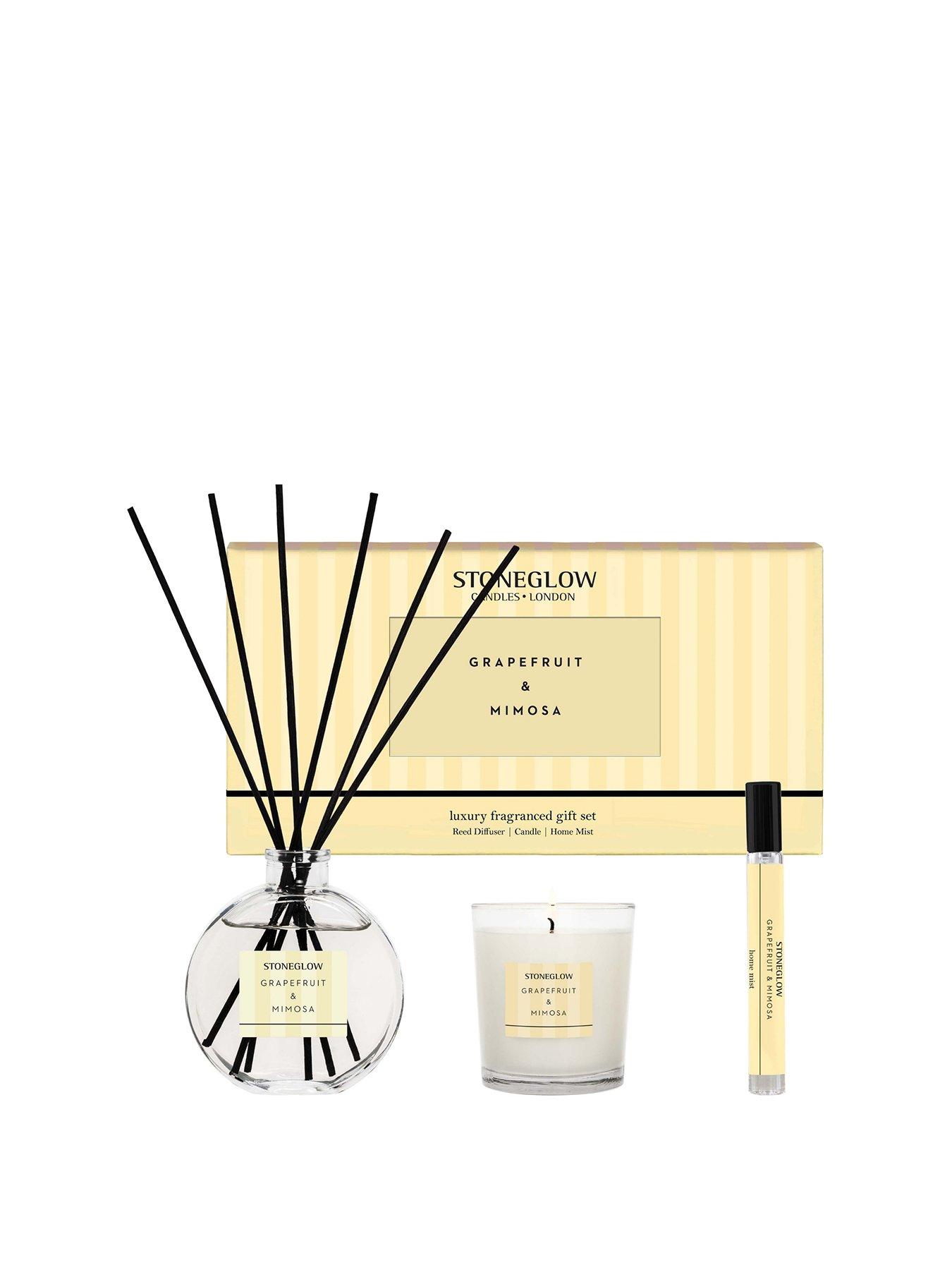 Image 2 of 3 of Stoneglow Stoneglow Modern Classics - Gift Set -  Diffuser, Home Mist, Candle Grapefruit & Mimosa
